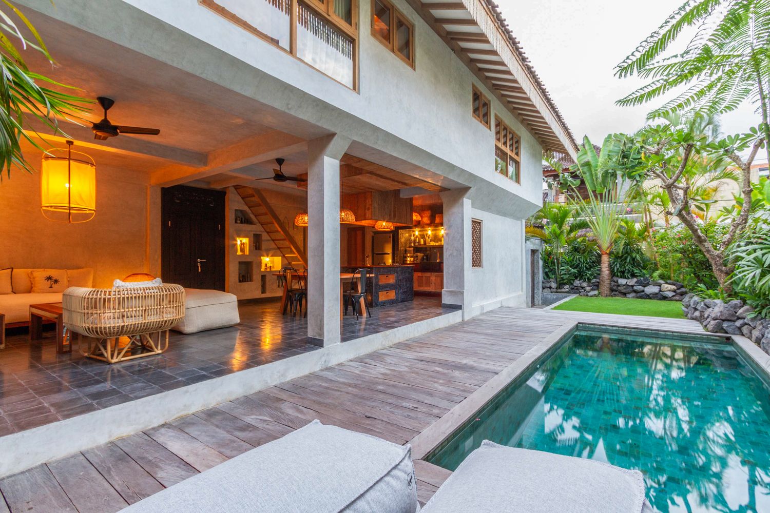 Villa Cahaya Berawa Canggu: 2-Bedroom Tropical Retreat with Private Pool in Canggu, Bali