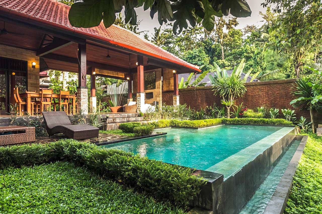 Villa Cahaya Tegallalang Gianyar: 2-Bedroom Jungle Retreat with Infinity Pool in Kabupaten Gia