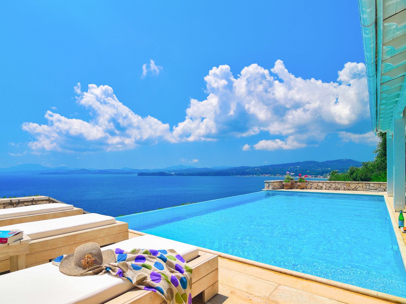 Villa Chrysafgi Kommeno Corfu: 5-Bedroom Sea View Villa with Private Pool & Spa in Corfu, G