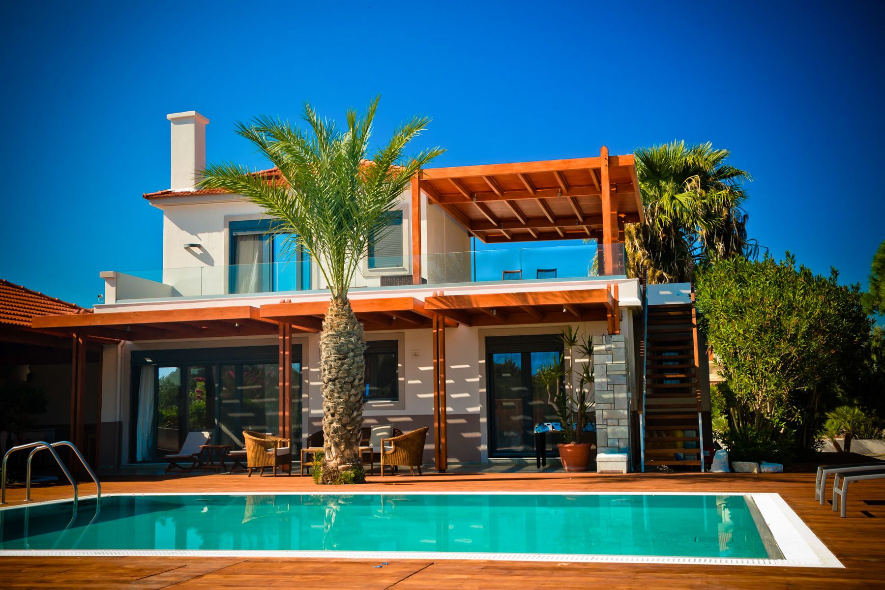 Villa Chrysafgi Lindos Rhodes: 5-Bedroom Beachfront Villa with Spa in Rhodes, Greece | Slee