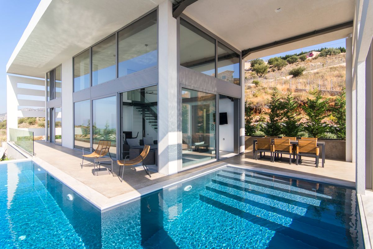Villa Chrysafi Megali Sivota: 2-Bedroom Seaside Luxury Villa Rental in Sivota Greece with