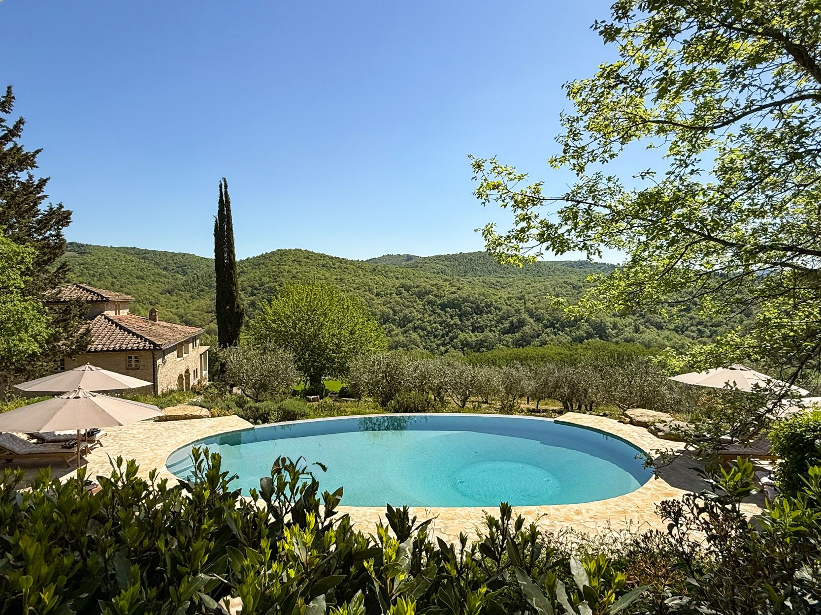 Villa Dorata Volpaia Radda: 5-Bedroom Historic Estate with Heated Pool and Spa in Chiant