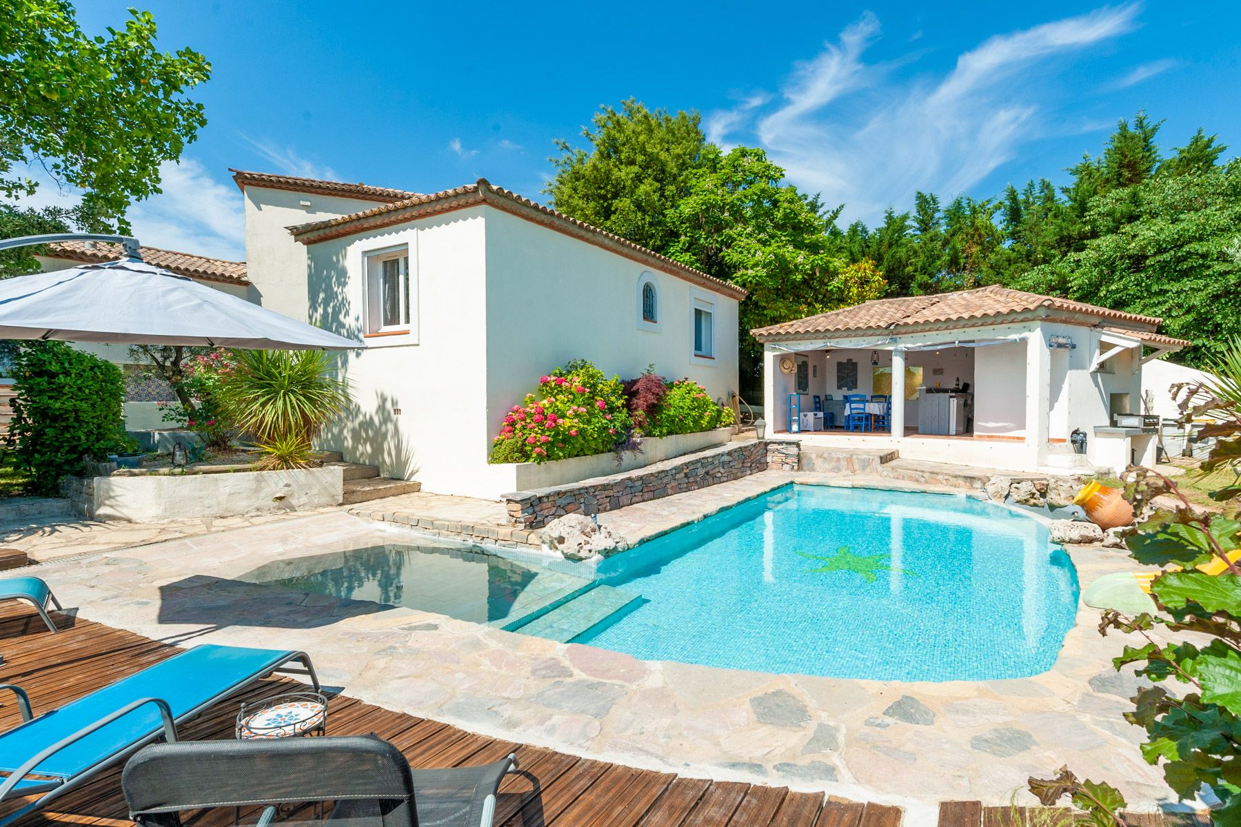 Villa Lavande Caunettes Minerve: 3-Bedroom Villa with Private Pool and Spa in Languedoc, Fran