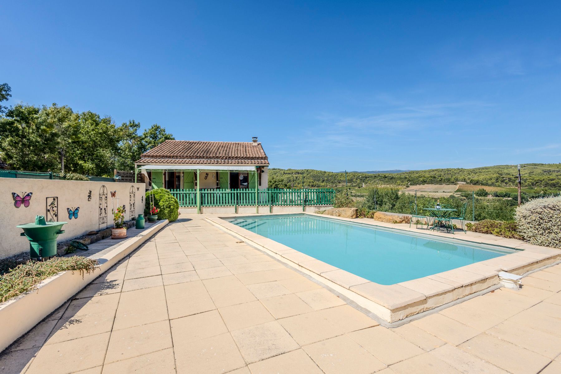 Villa Lavande Montade Languedoc: 3 Bedroom Villa with Private Pool and Vineyard Views in Lang