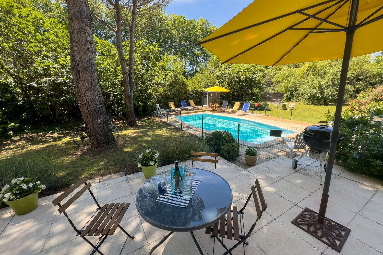 Villa Résineuse Pinède Languedoc

Wait, let me reconsider – “Pinède” is too close to the original name and not a specific place.

Villa Cyprès Marseillan: 5-Bedroom Dual Villa Estate with Spa in Languedoc, France