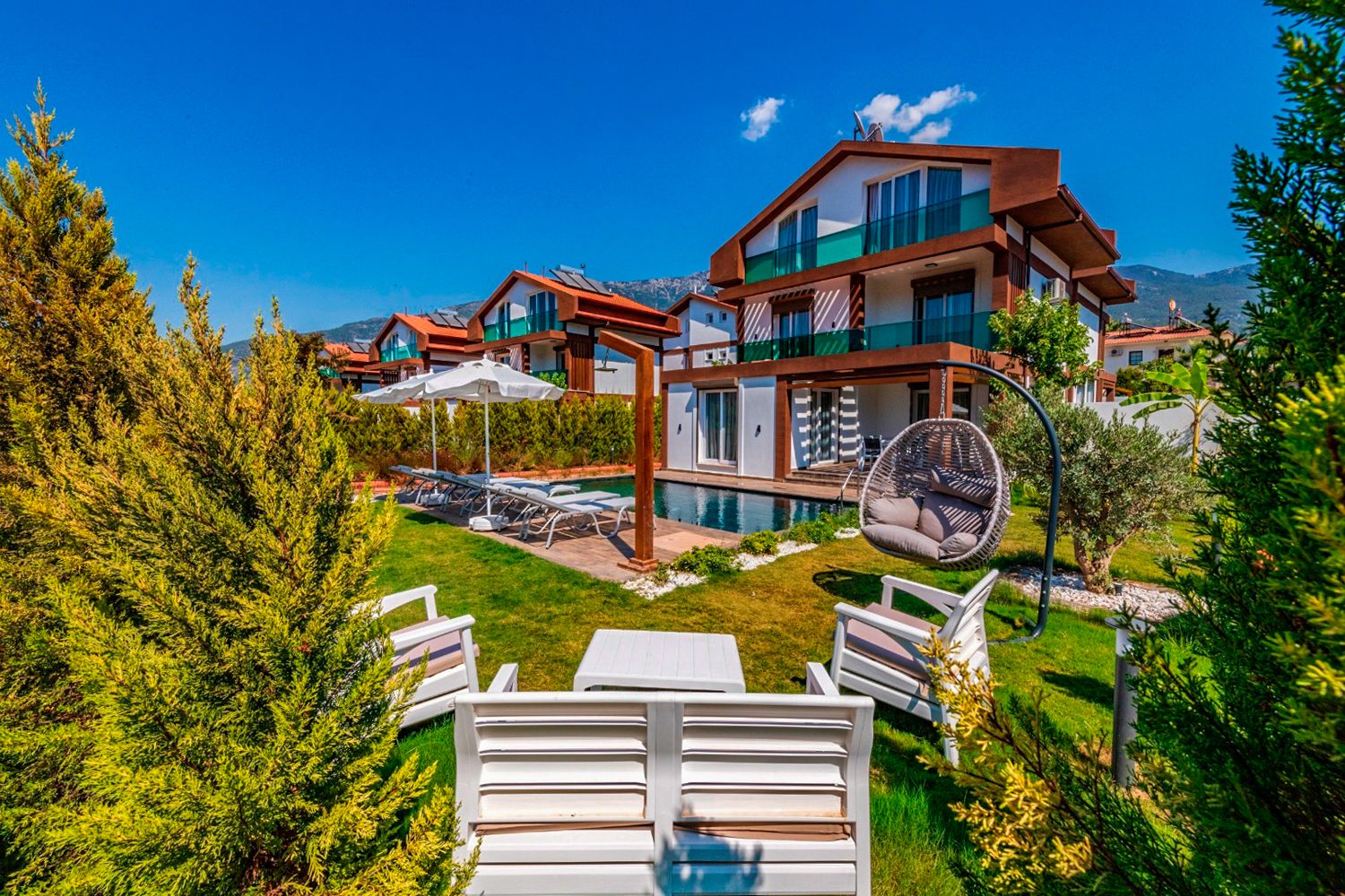 Villa Safran Siedres Türkiye: 4-Bedroom Private Pool Villa with Spa in Hisarönü, Turkey
