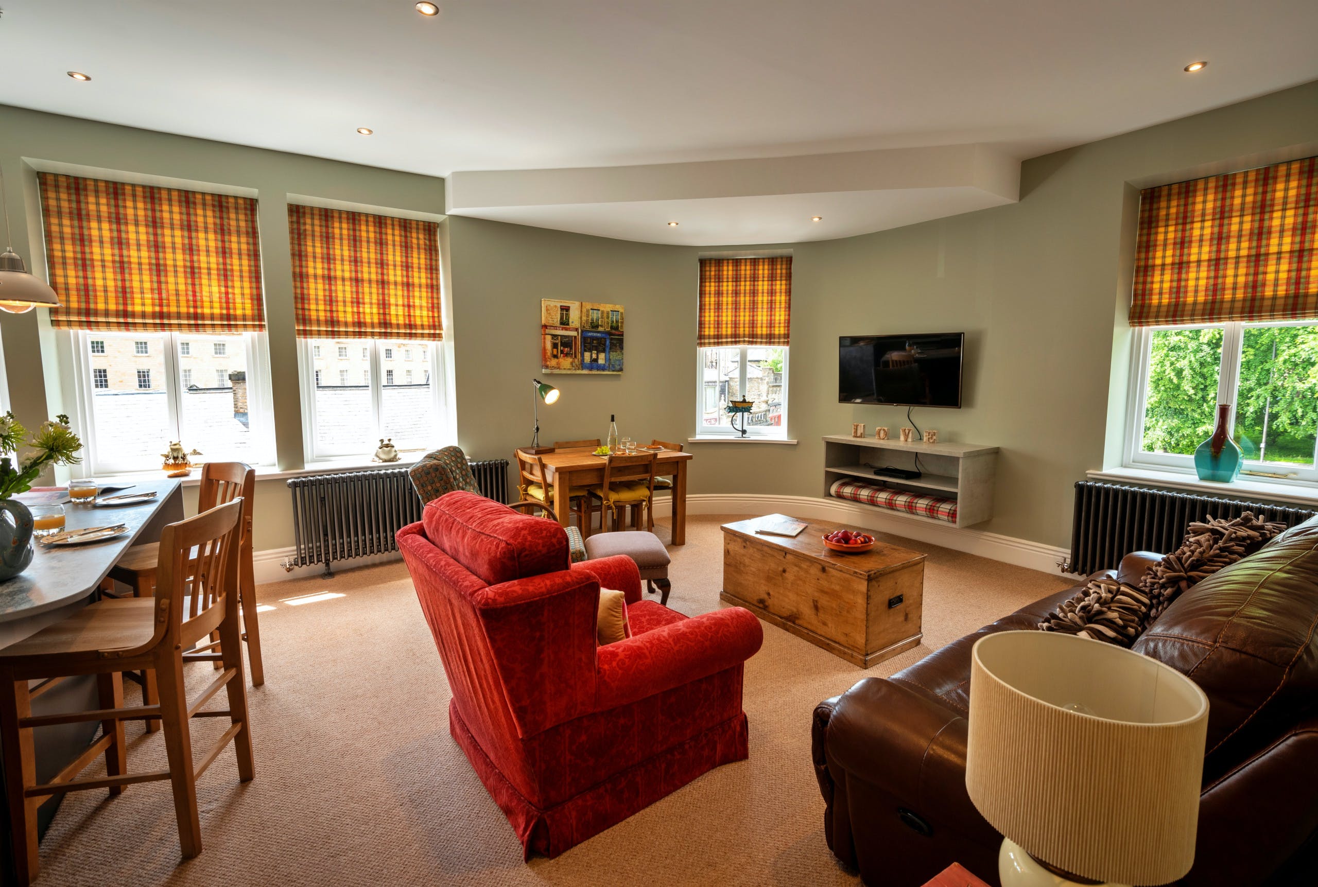 Apartment Helm Frazer Buxton: Luxury 2-Bedroom Apartment with Spa and Private Parking, Buxton