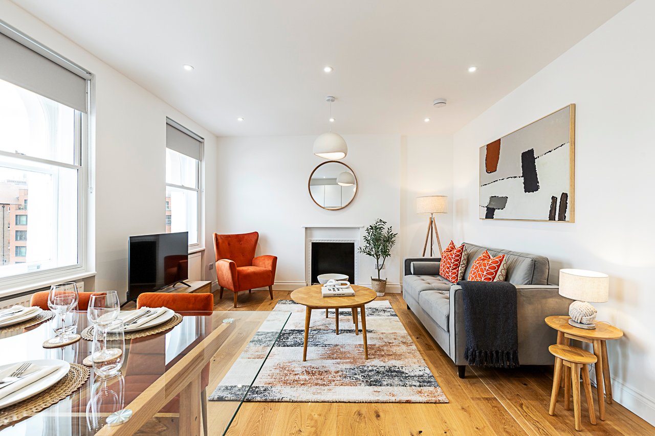 Apartment Helm Frazer Chelsea: Luxury 1-Bedroom Apartment with Spa and Balcony, Chelsea London