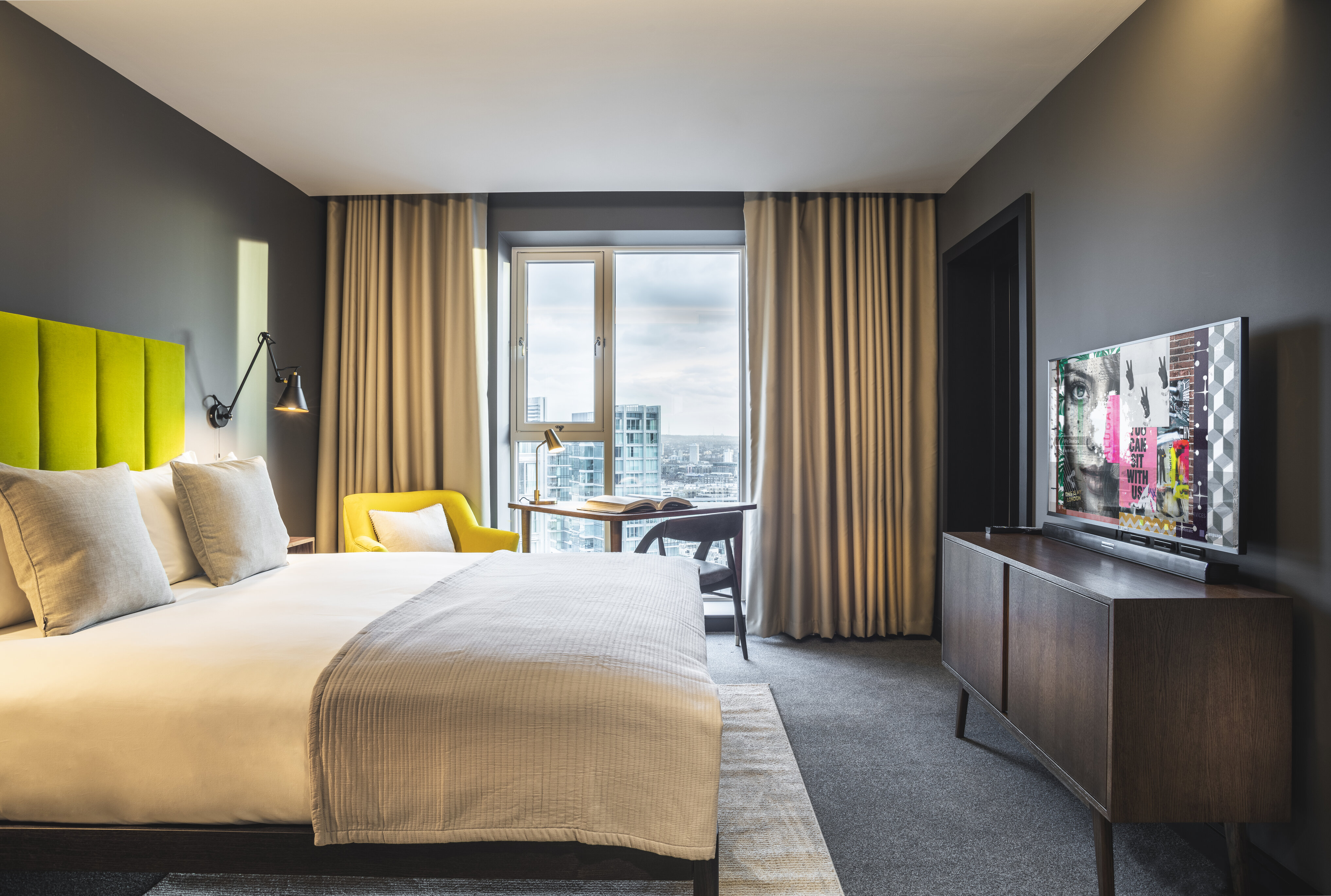 Apartment Helm Hawke Wapping: Luxury 1-Bedroom Apartment with Gym and Rooftop Terrace, Wapping London