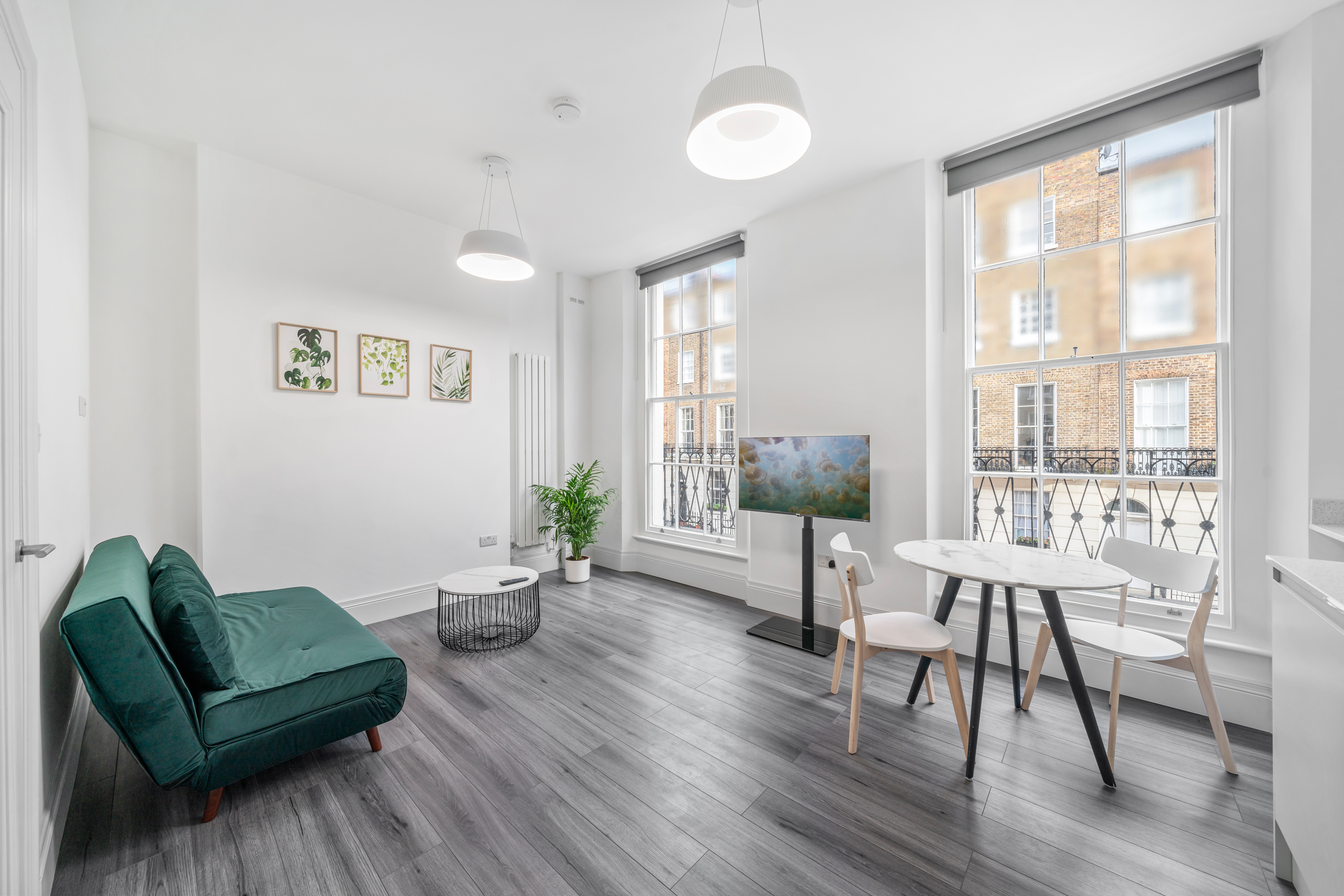 House Oleandro Howland Street Marylebone: Luxury 1-Bedroom Apartment with Spa and Private Parking, Marylebone London