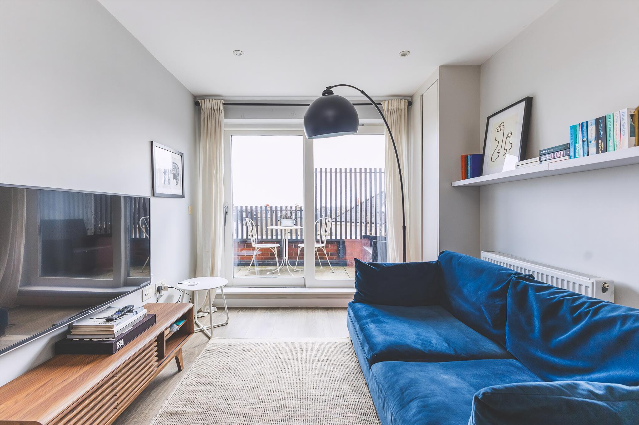 Apartment Helm Hawthorn Putney: Luxury 1-Bedroom Apartment with Spa and Tennis Court in Putney, London