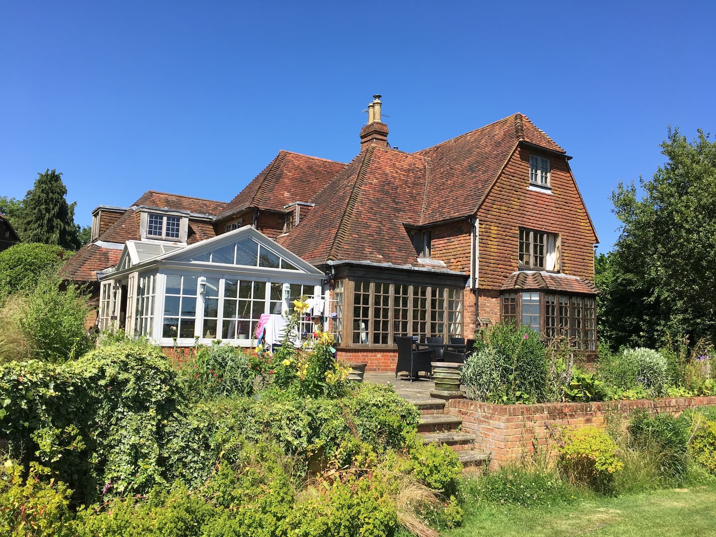Apartment Helm Heather Goudhurst: Luxury 5-Bedroom Apartment with Pool and Tennis Court, Kent High Weald
