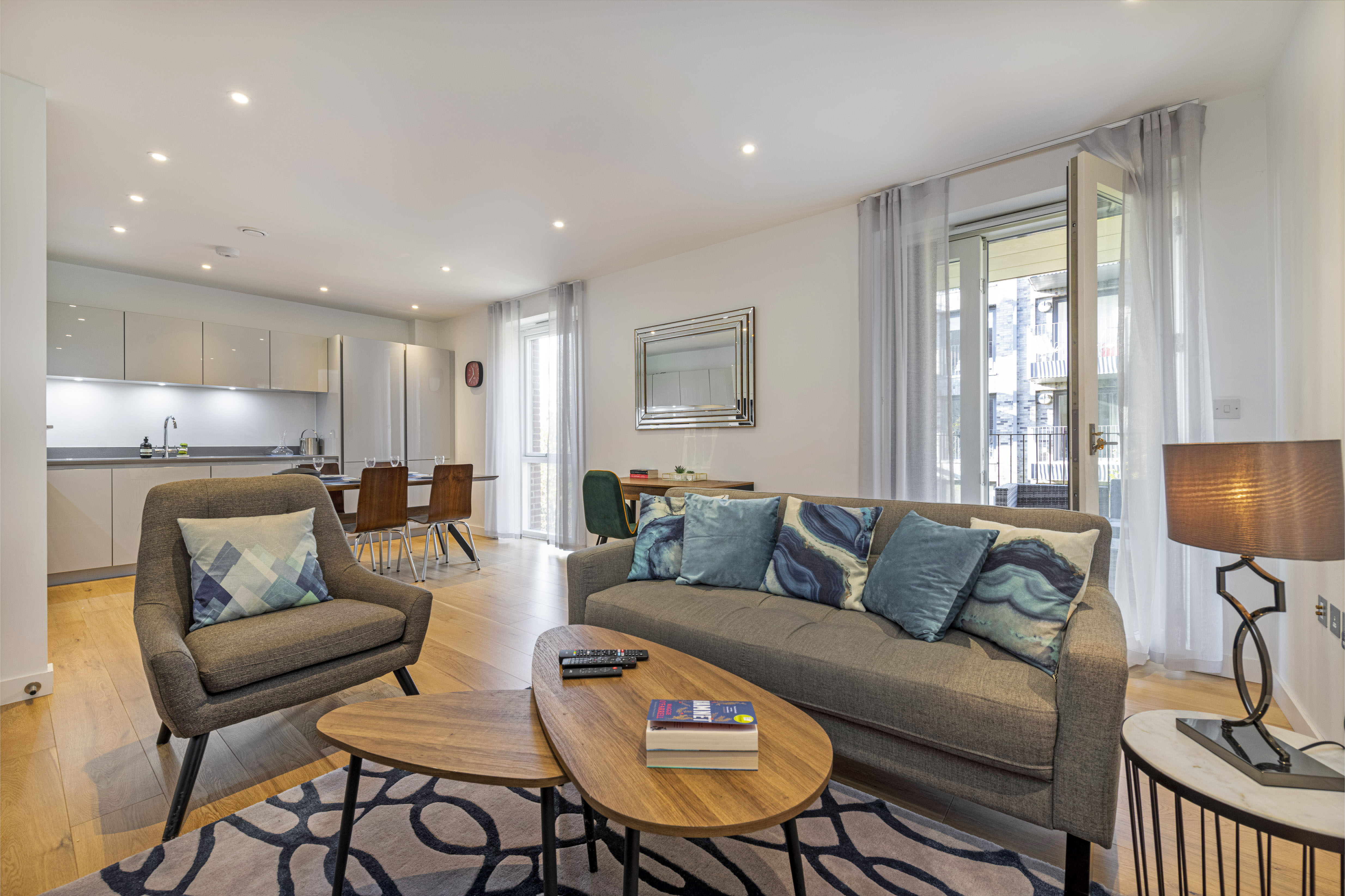 Apartment Helm Heather Northcote Clapham: Luxury 2-Bedroom Apartment with Gym Access, Family-Friendly, Clapham London