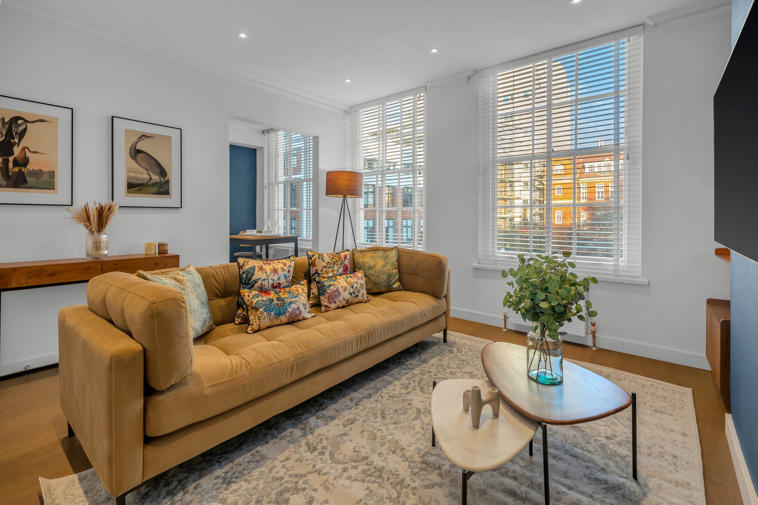 Apartment Helm Rowan Bloomsbury: Luxury 1-Bedroom Apartment with Spa and Garden Views, Bloomsbury London