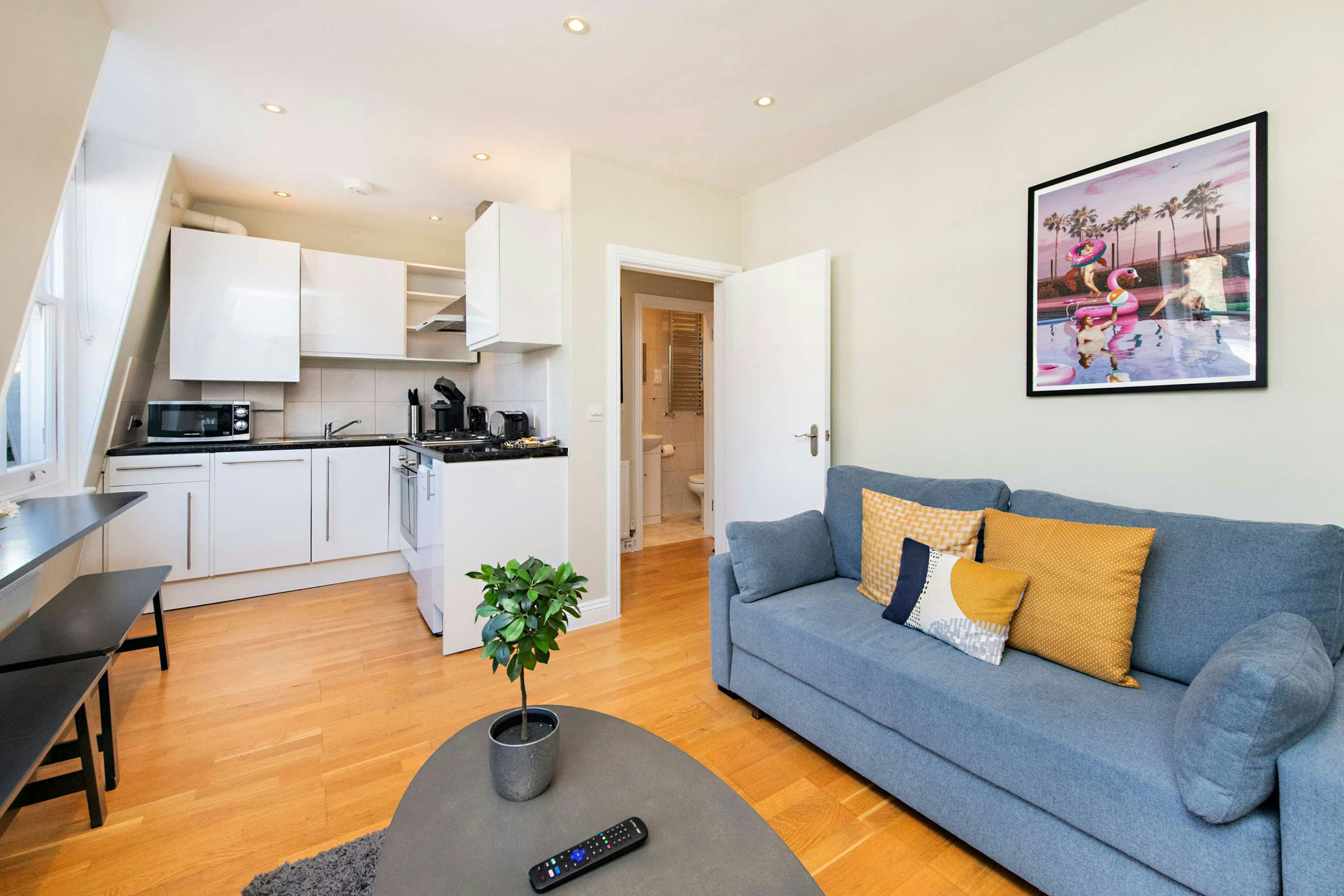 Apartment Helm Rowan Fitzrovia: Luxury 1-Bedroom Apartment with Spa Sauna, Fitzrovia London