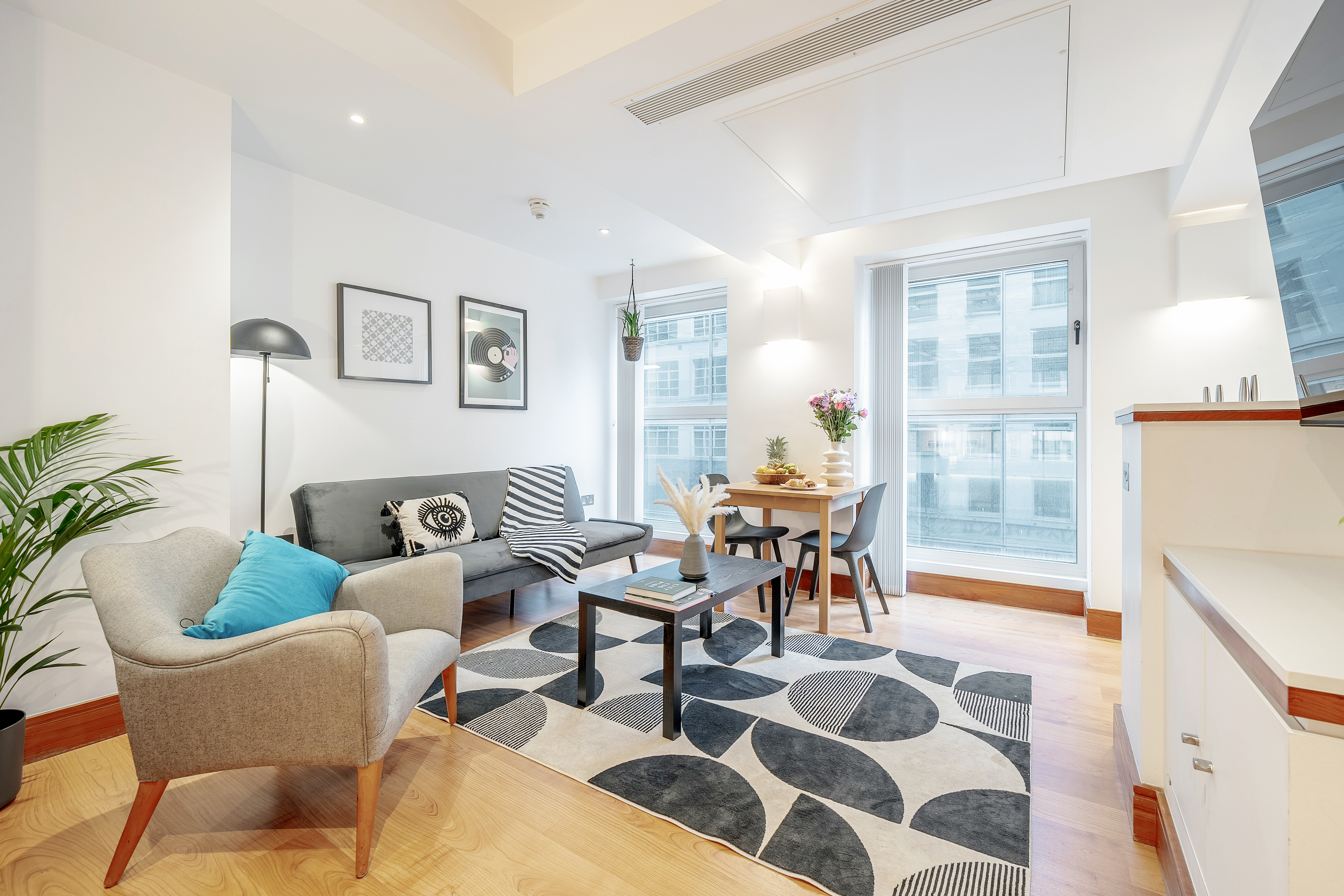 Apartment Helm Rowan London: Luxury 1-Bedroom Apartment with Air Conditioning in City of London