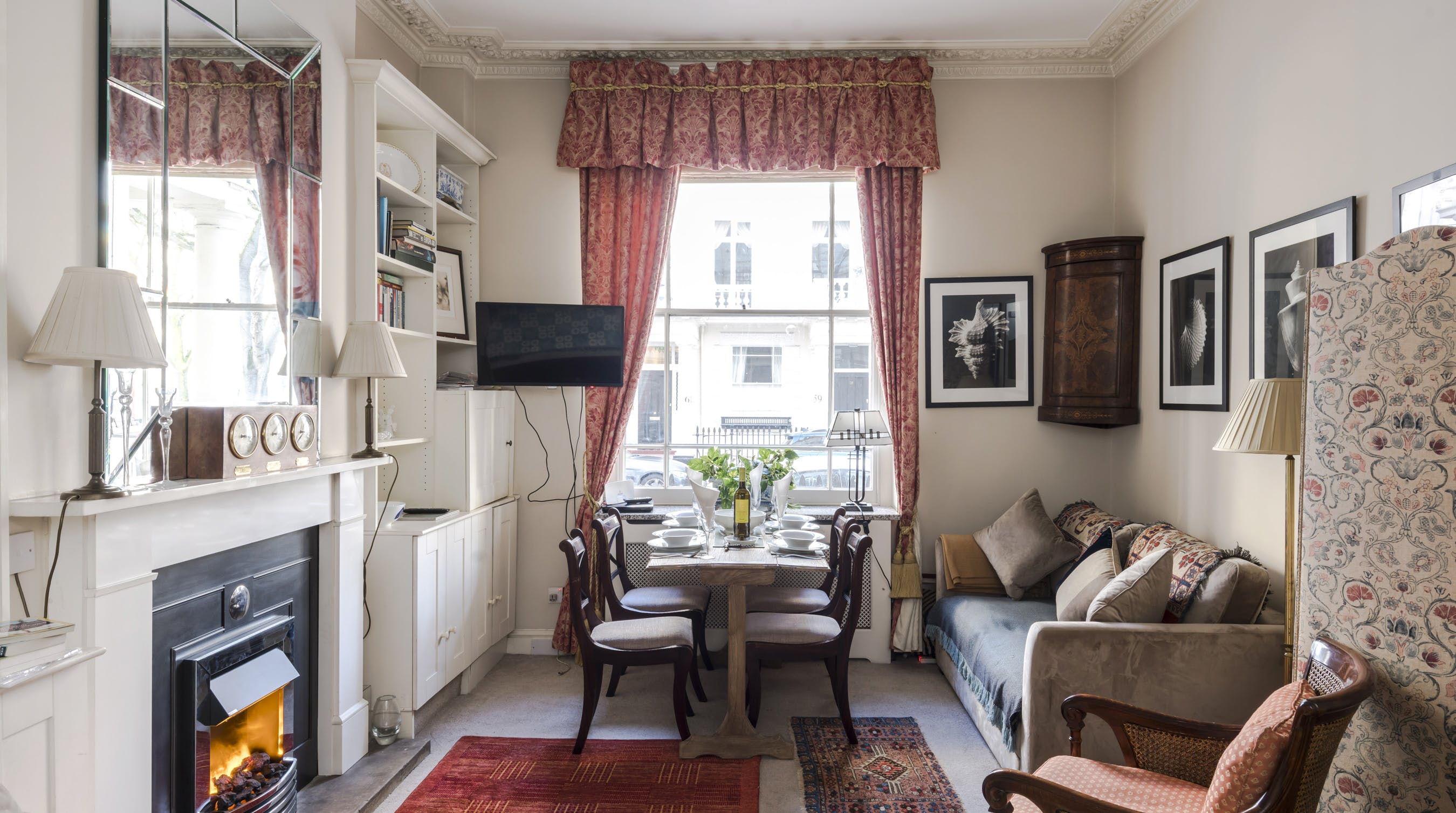 Apartment Helm Rowan Pimlico: Chic 2-Bedroom Apartment with Fireplace and Spa, Pimlico London