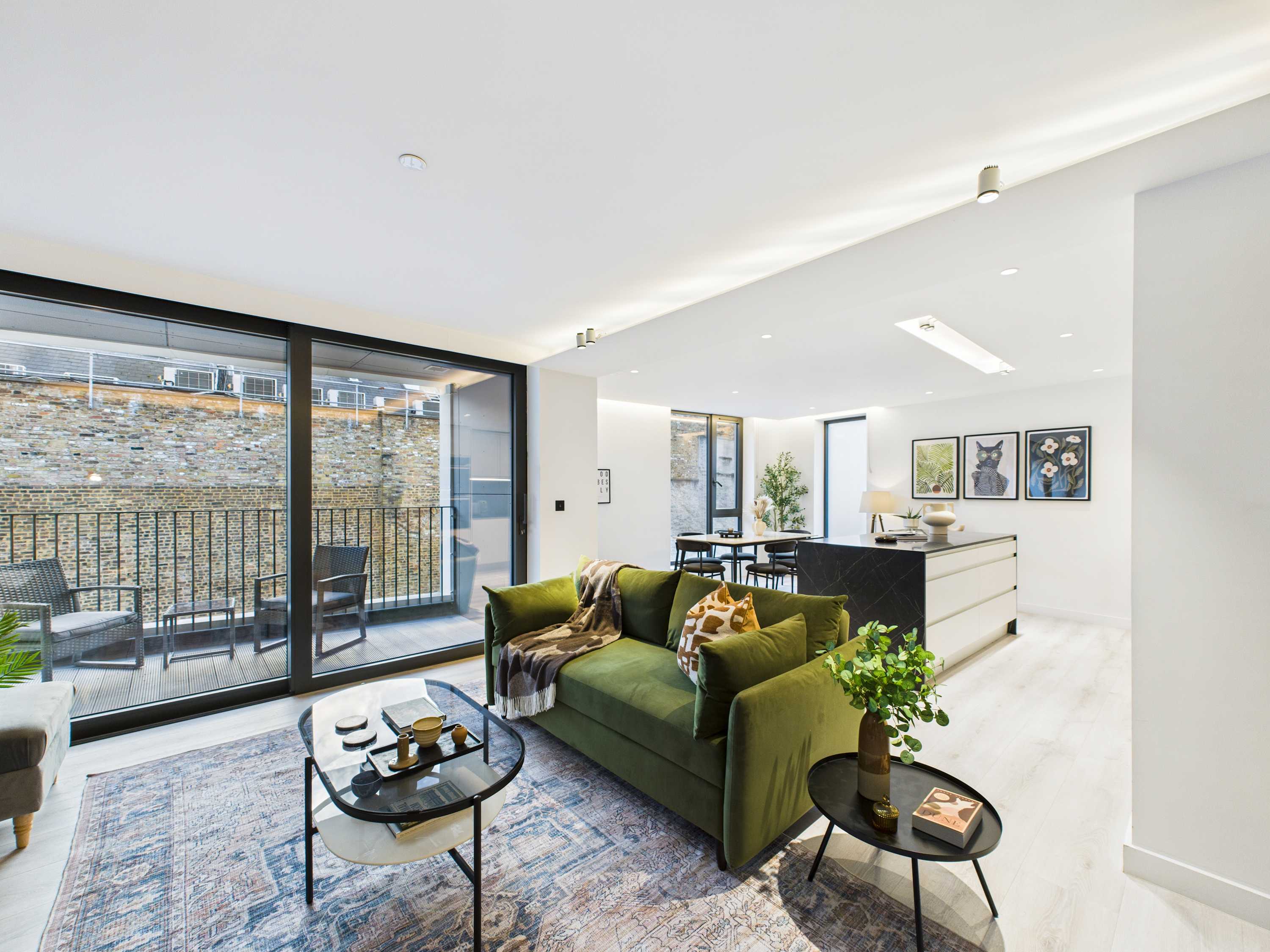 Apartment Helm Rowan Southwark London: Luxury 1-Bedroom Apartment with Balcony and Private Parking, Southwark London