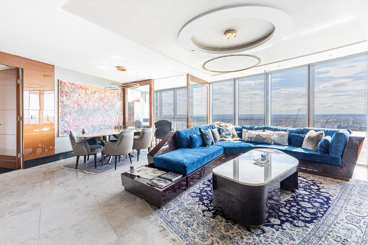 Apartment Helm Rowan Vauxhall: Luxury 2-Bedroom Apartment with Gym and Private Parking, Vauxhall London