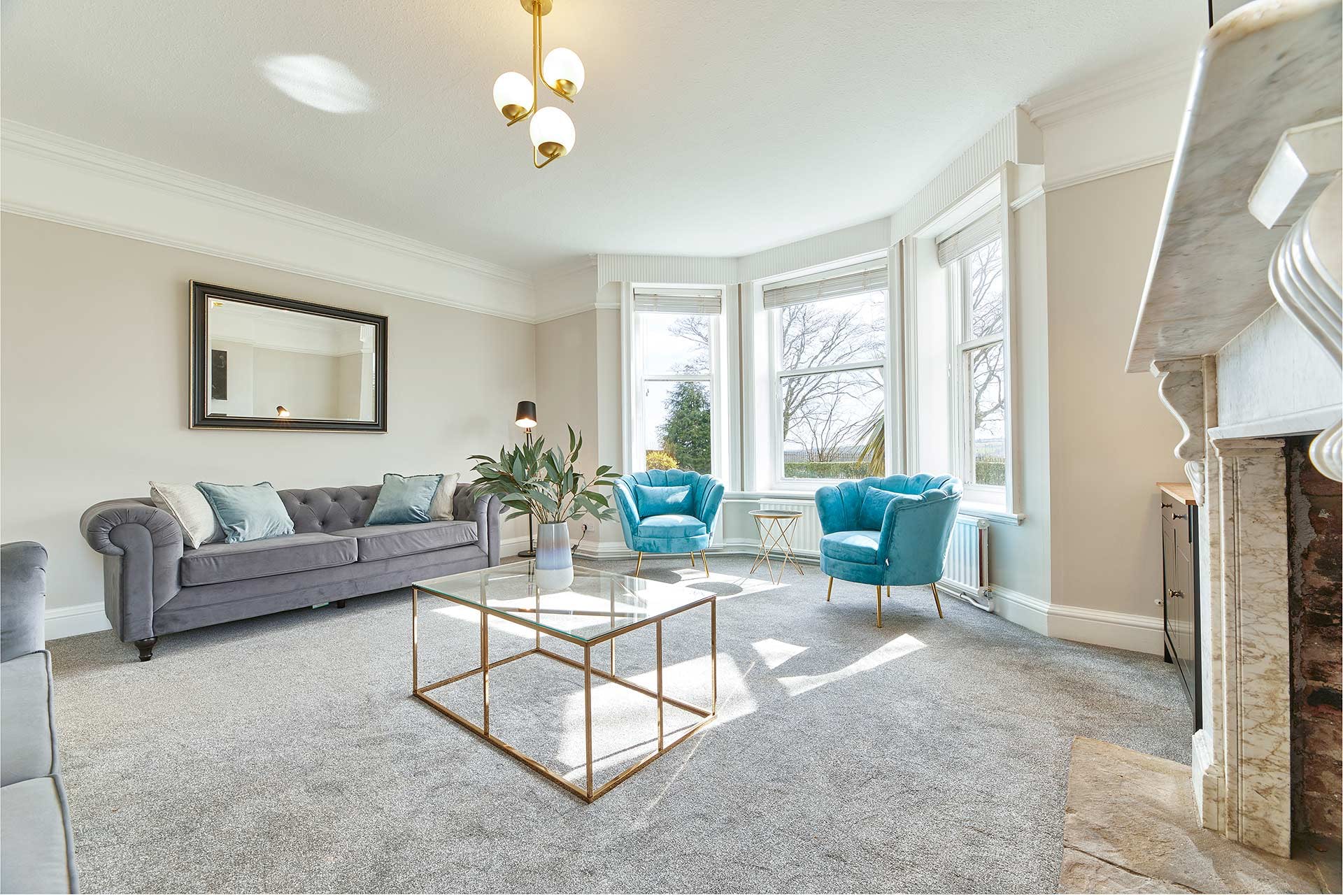 Apartment Helm Rowan Witton Gilbert: Spacious 5-Bedroom Apartment with Tennis Court and Spa, County Durham