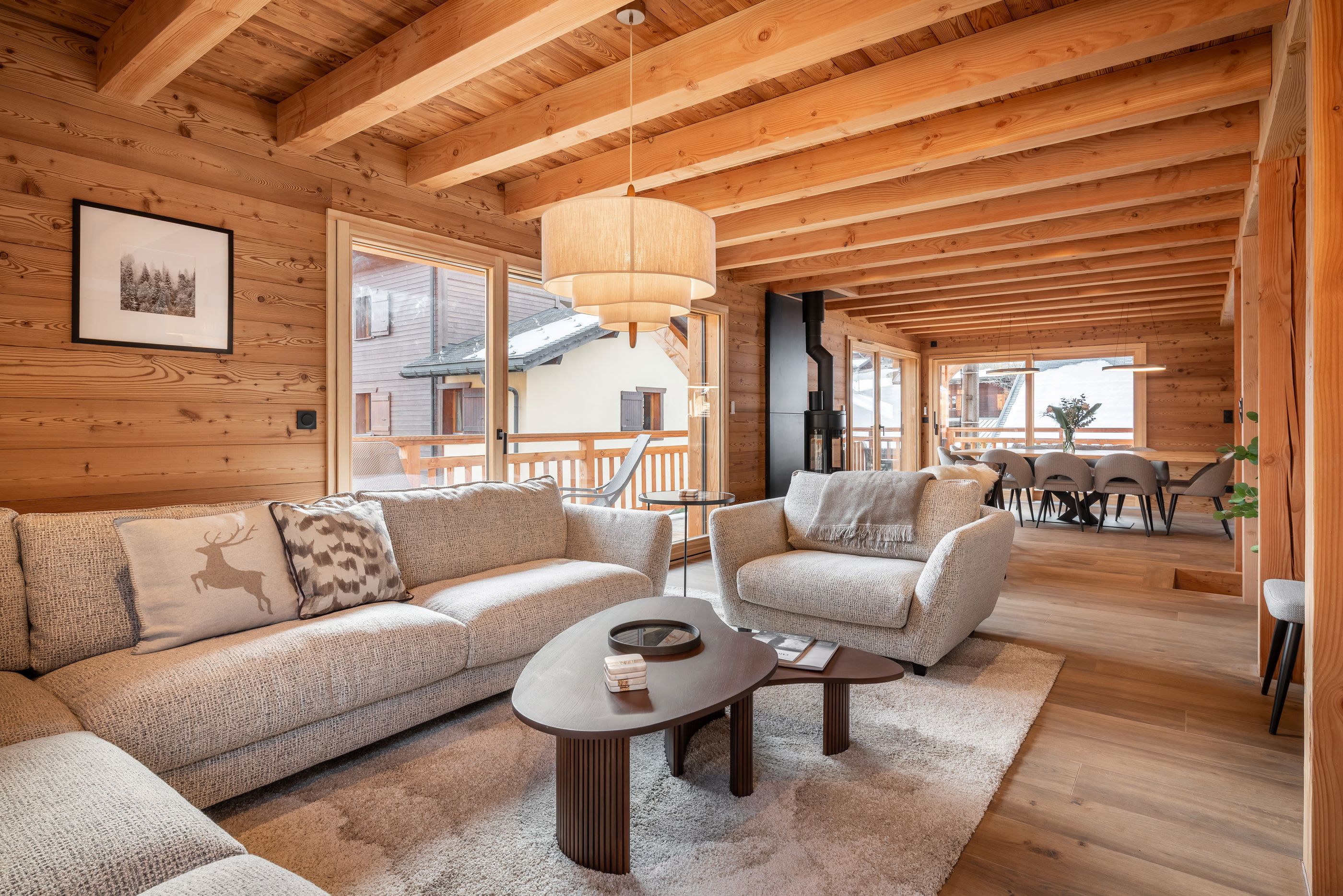 Chalet Föhn Arolles Morzine: Ski Chalet Rental with Hot Tub and Sauna, 6 Bedrooms, Upper Savoy