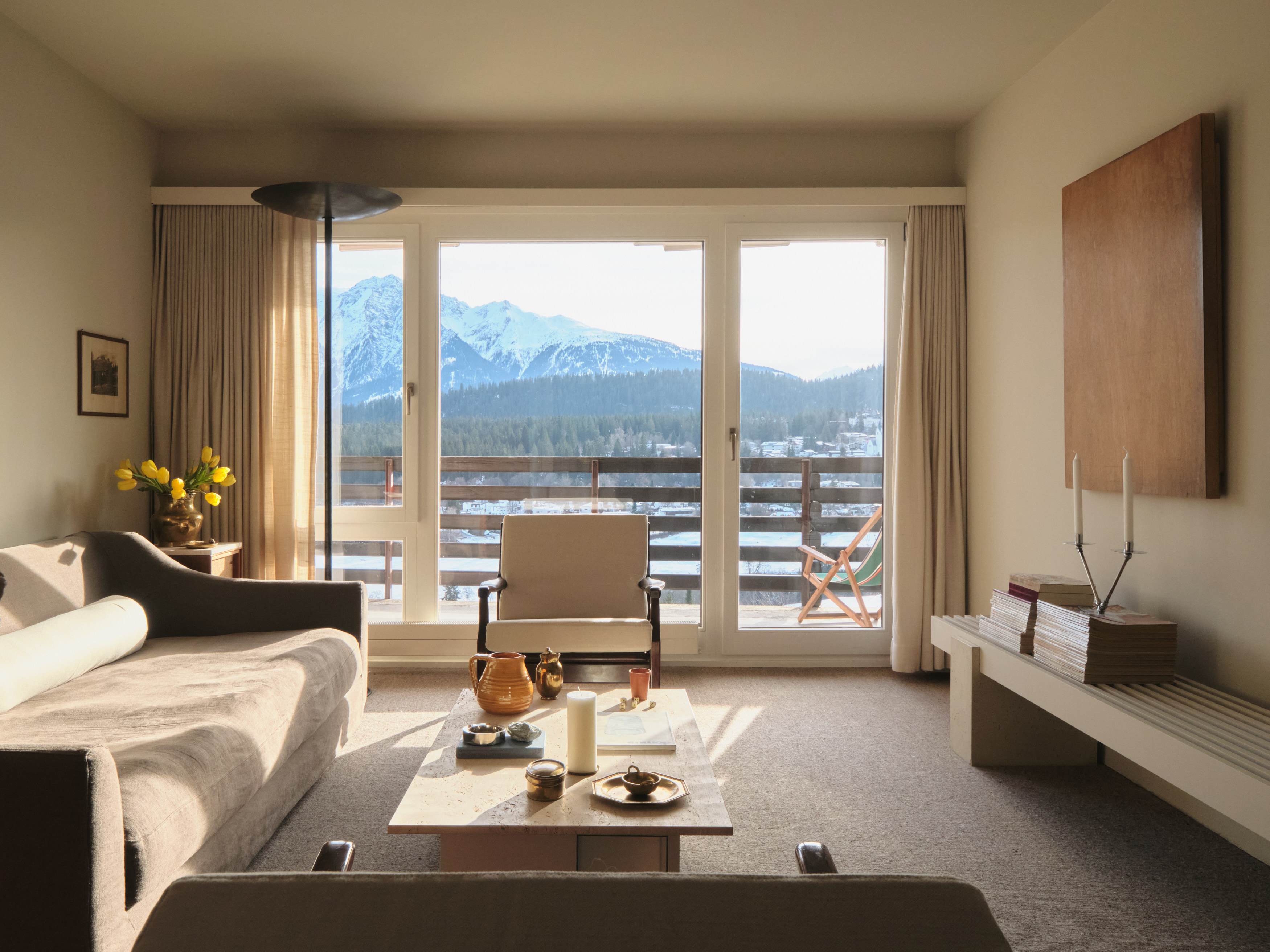 Chalet Vaudaire Arosa: 3-Bedroom Apartment Rental with Tennis Court and Ski Access, Grisons Switzerland