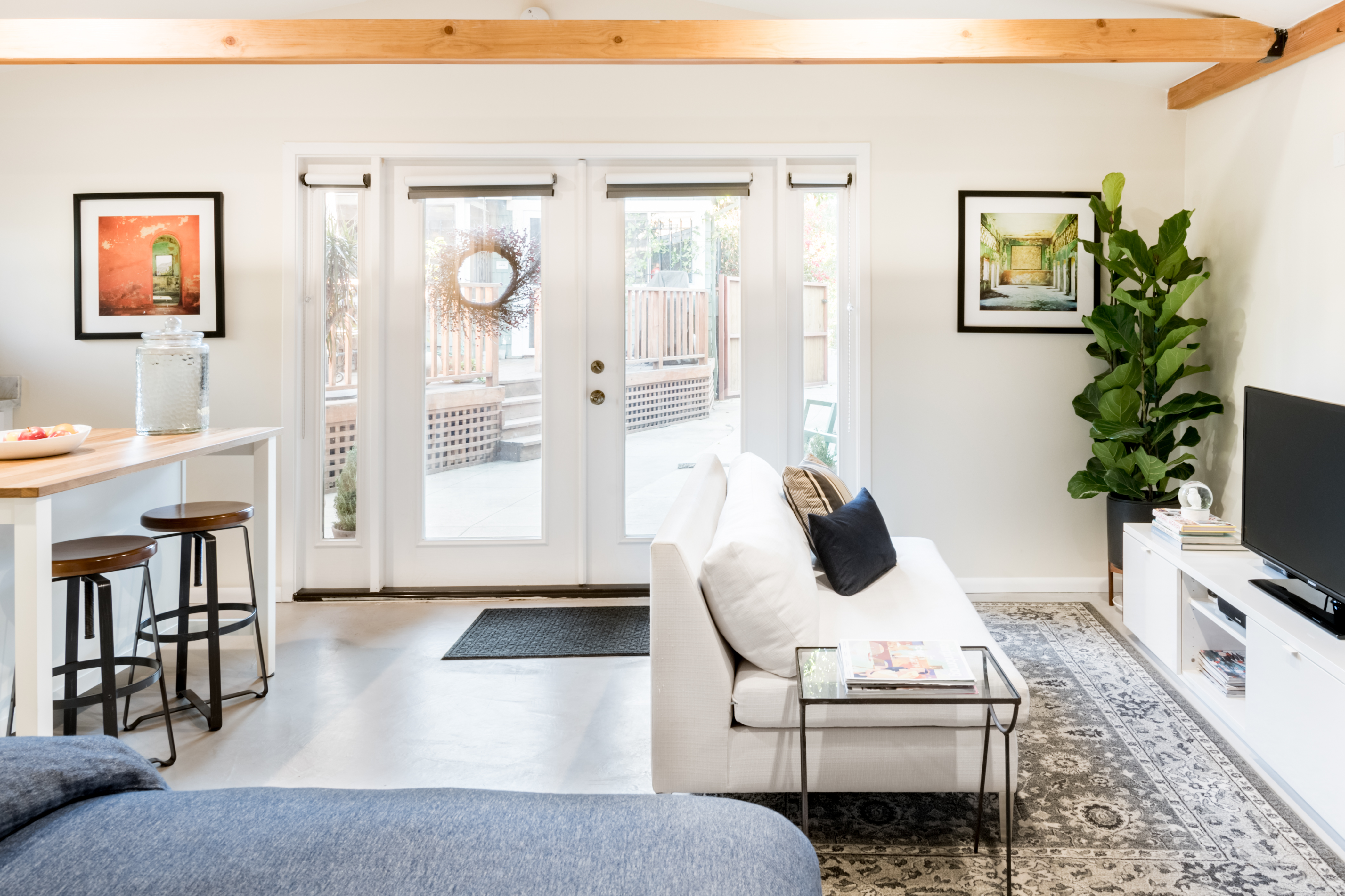 Cottage Safran Fremont Larchmont: Romantic 1-Bedroom Cottage with Spa and Air Conditioning, Larchmont Los Angeles