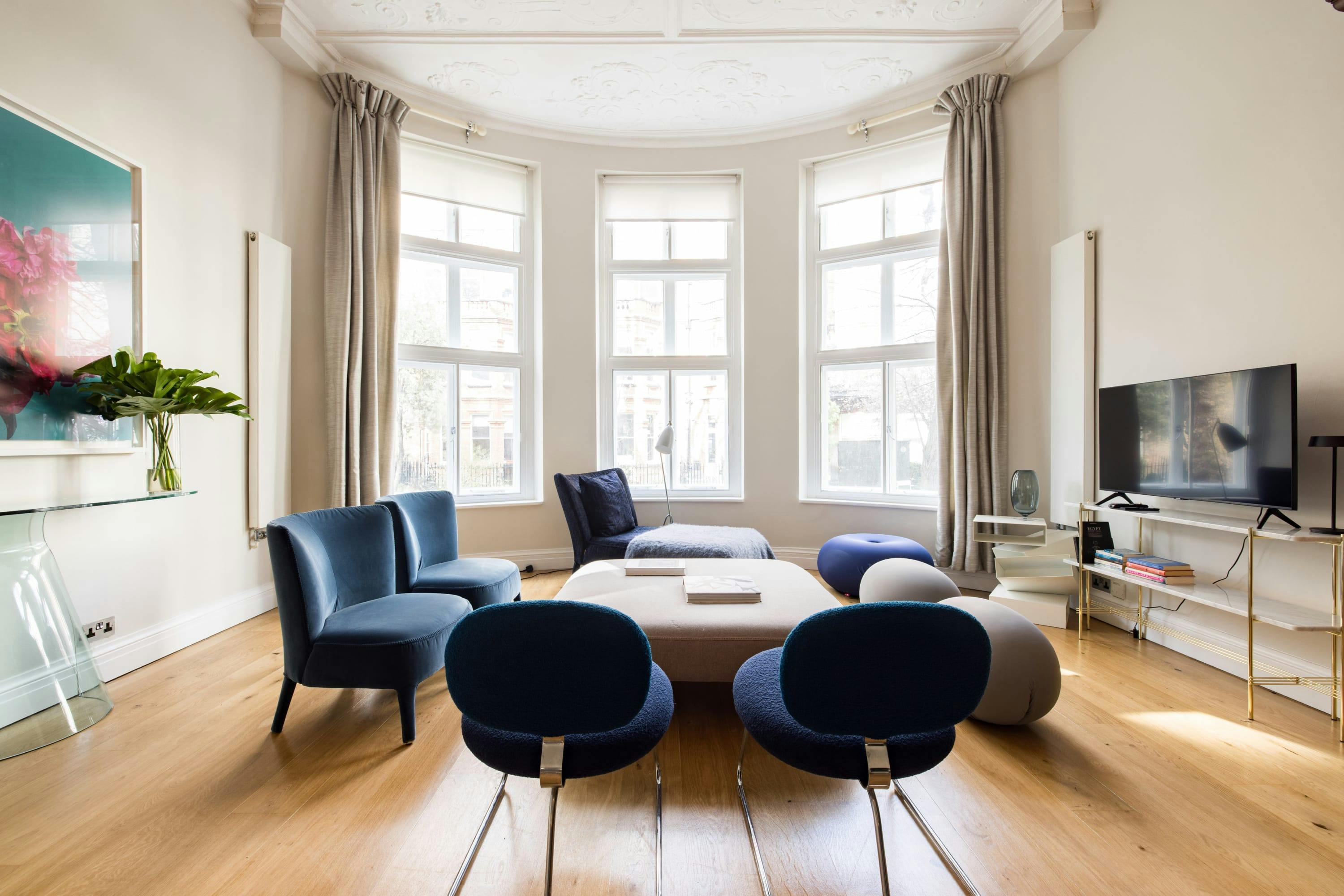 House Chrysos Harrington South Kensington: Luxury 1-Bedroom Apartment with Spa and Sauna in South Kensington London