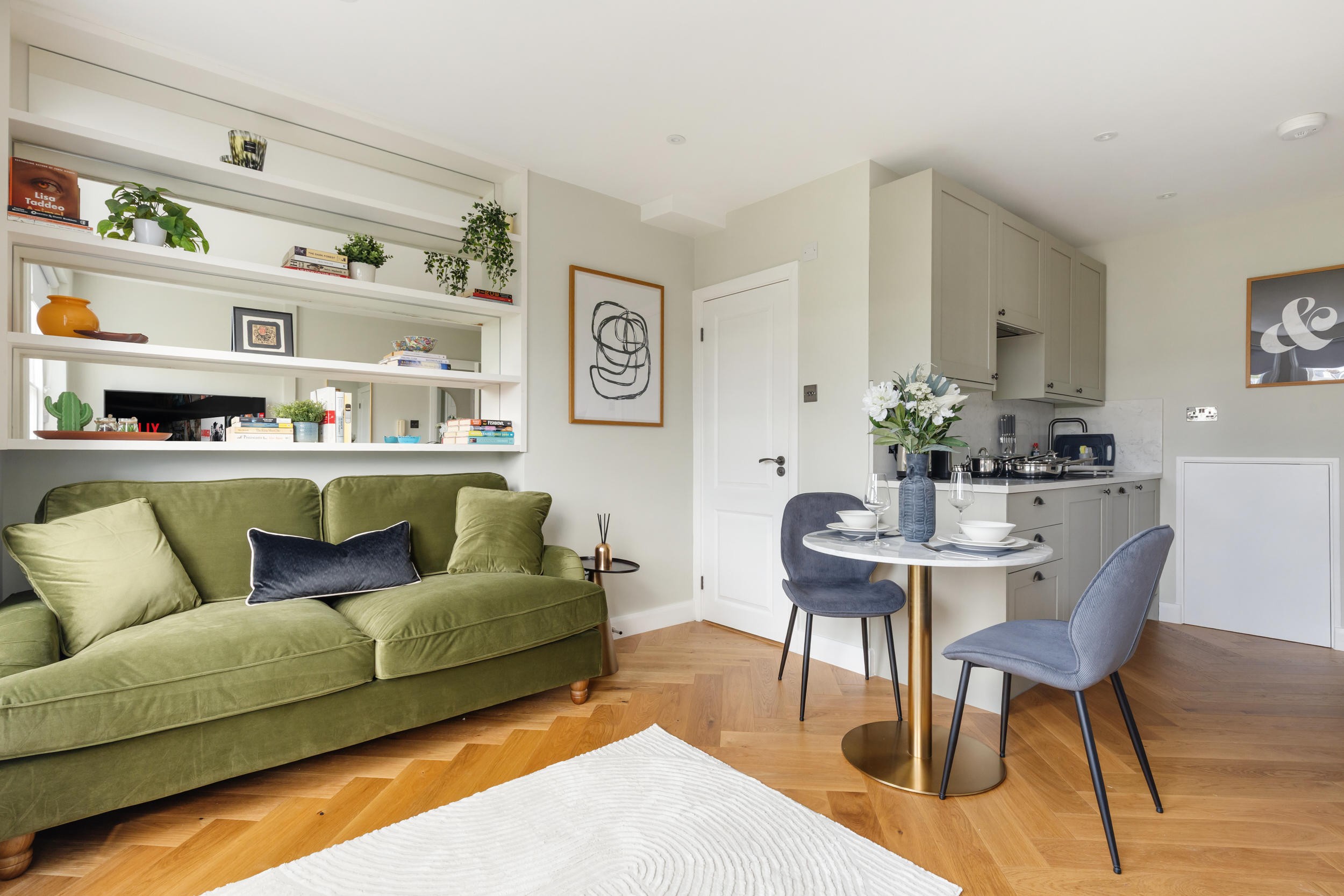 House Gregale Kensal Ladbroke: Luxury 1-Bedroom Apartment with Spa and Parking, Ladbroke Grove London
