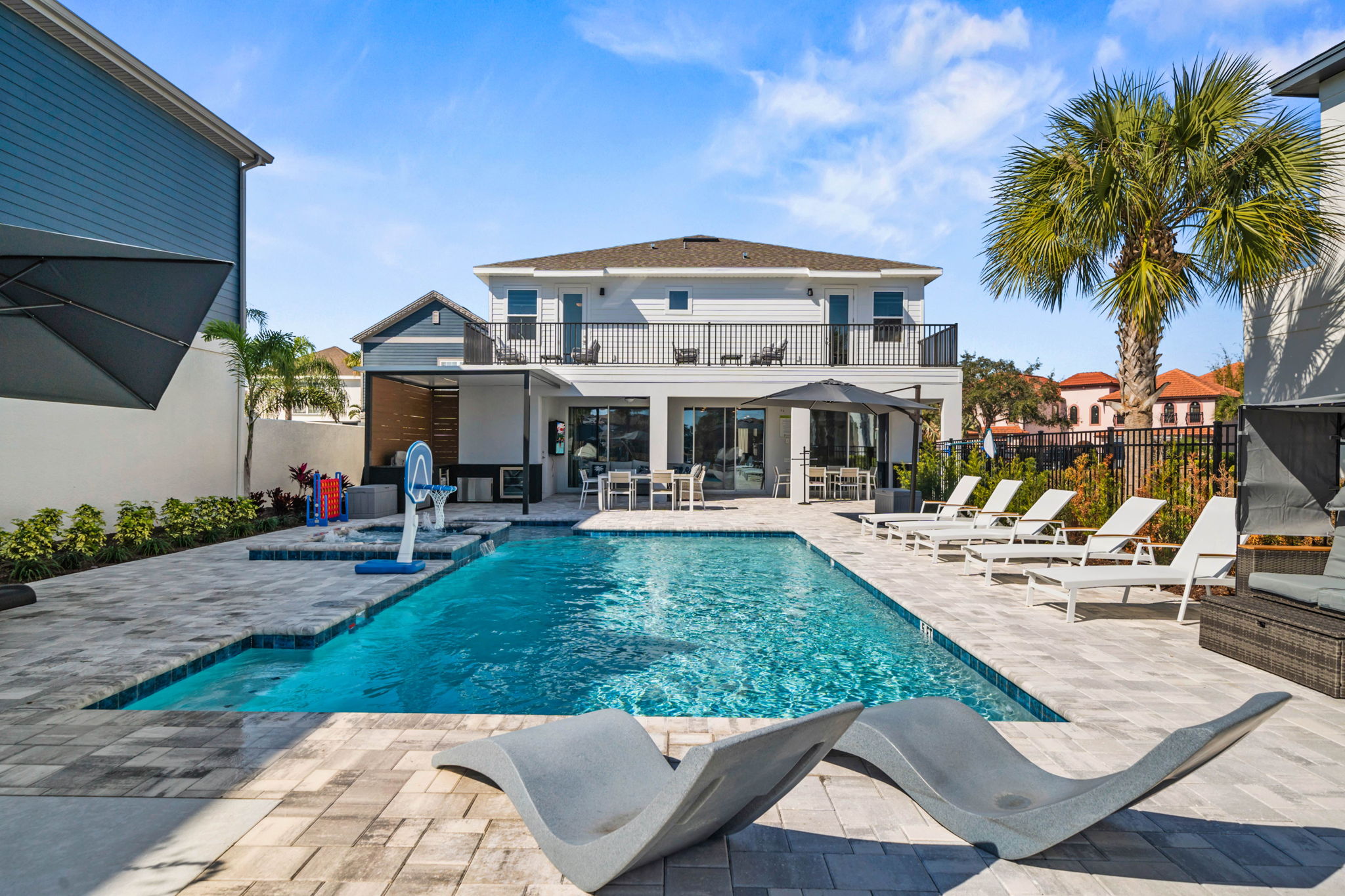 House Harmattan Buenavista Osceola: Luxury 8-Bedroom Villa with Private Pool and Hot Tub, Osceola County