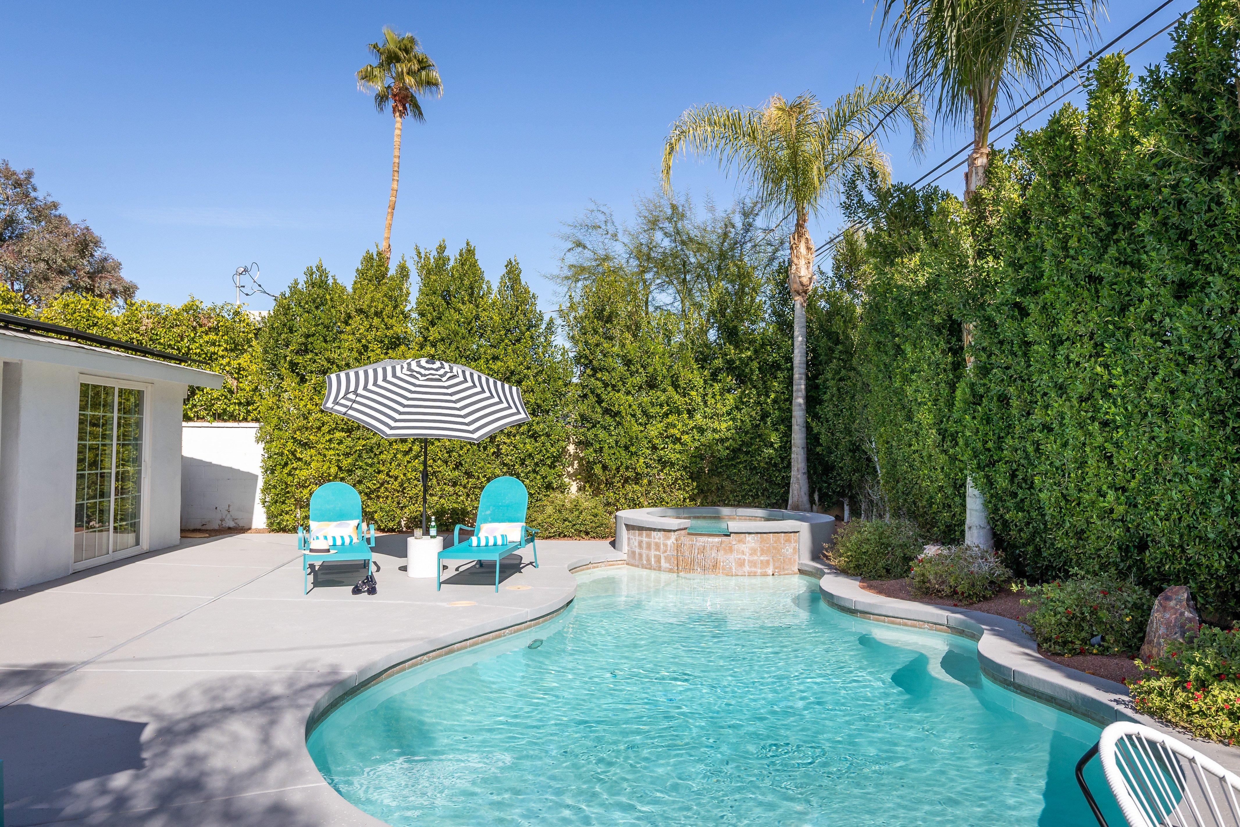 House Harmattan Desert Highland Palm Springs: Luxury 2-Bedroom Villa with Private Pool and Hot Tub, Palm Springs