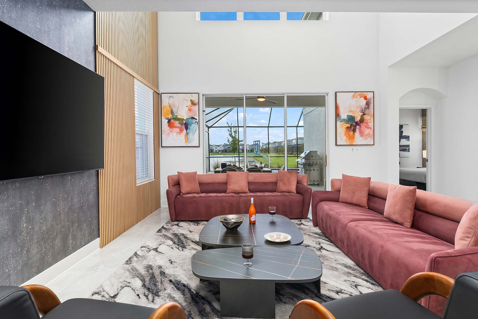 House Harmattan Maitland OrangeCounty: Luxury 6-Bedroom Villa with Pool, Spa, and Shuttle Service, Orange County Florida