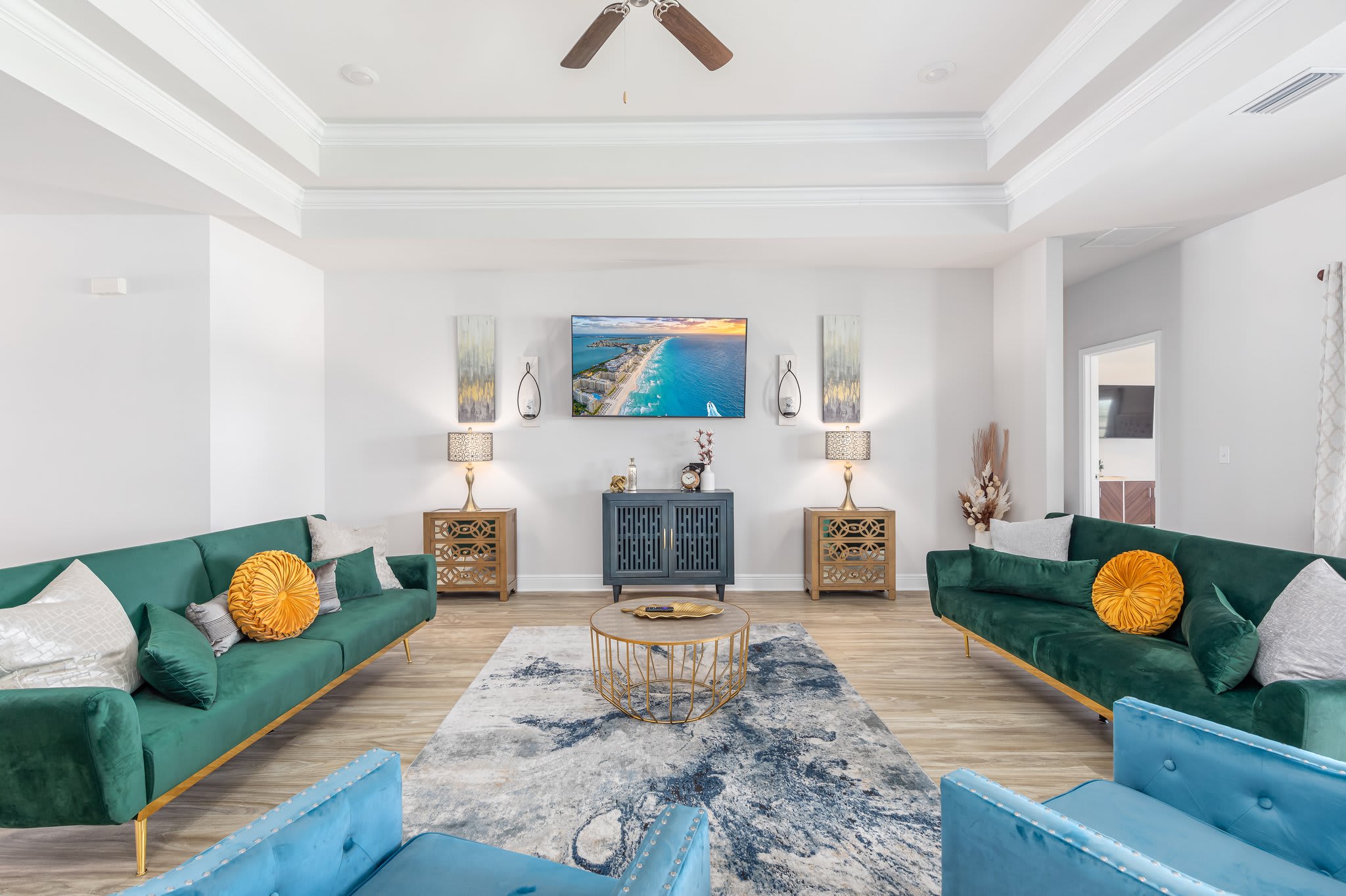 House Harmattan St. Joseph Gulf County: Luxury 6-Bedroom Villa with Sea Views and Shared Pool, Gulf County Florida