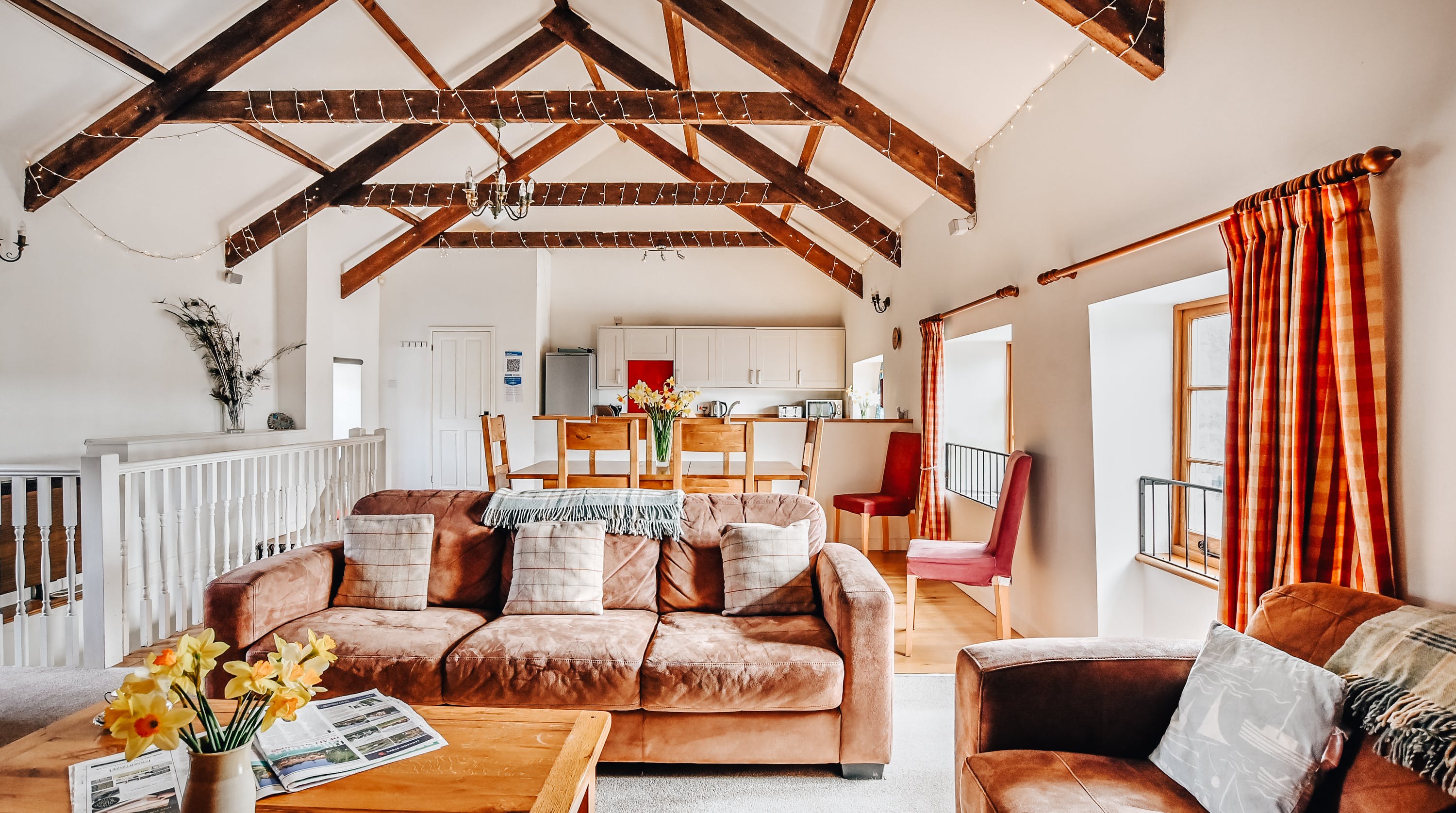 House Helm Caunter Cornwall: Luxury 4-Bedroom Apartment with Hot Tub and Seaview, Cornwall