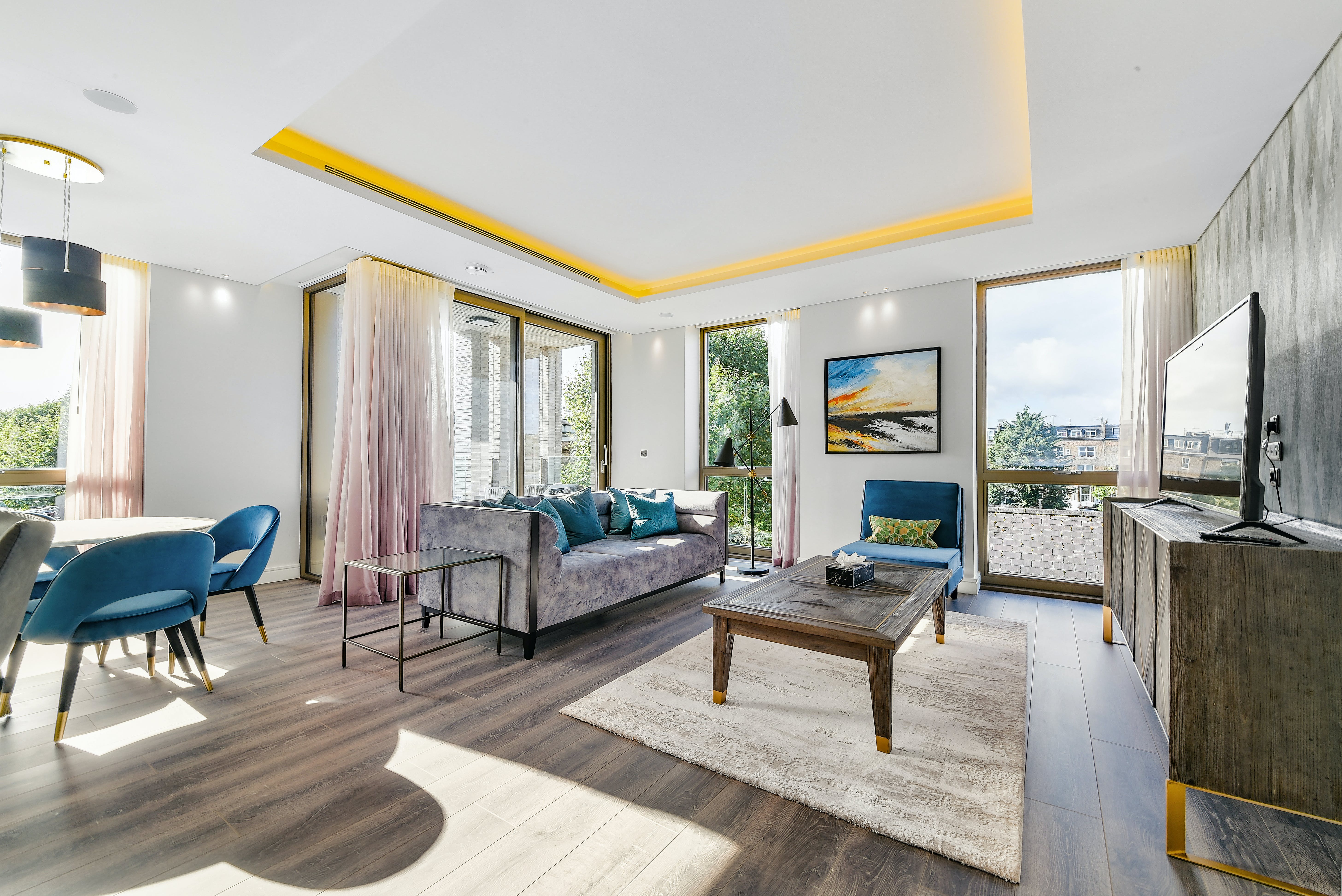 House Helm Frazer Holland Park: Chic 1-Bedroom Apartment with Air-Con, Family Friendly, Holland Park London