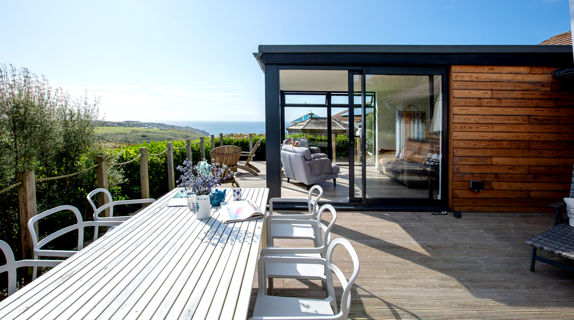House Helm Gurnard Sennen: Luxury 3-Bedroom House with Sea Views and Private Parking, Sennen Cornwall