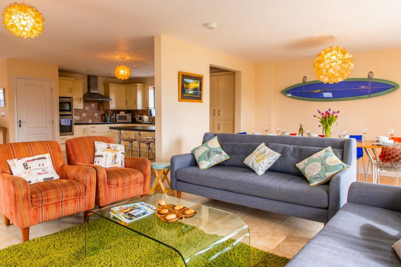 House Helm Gurnards Head Bude: Luxury 5-Bedroom Villa with Sea Views and Spa Near Beach, Bude