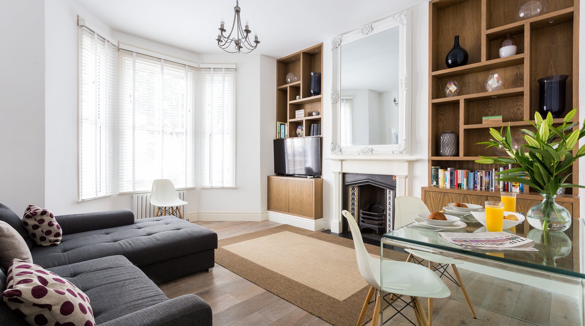 House Helm Heather Queen’s Park: Chic 1-Bedroom Apartment with Patio in Queen’s Park, London