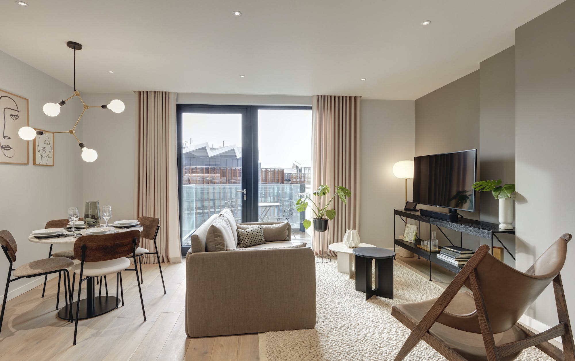 House Helm Primrose Hill Camden: Luxury 1-Bedroom Apartment with Spa and Gym, Camden Town London