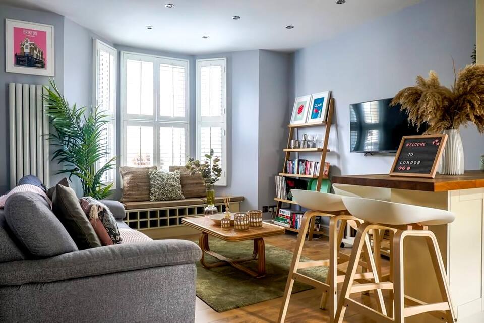 House Helm Rowan Brockwell Brixton: Luxury 2-Bedroom Apartment with Spa and Garden, Brixton London