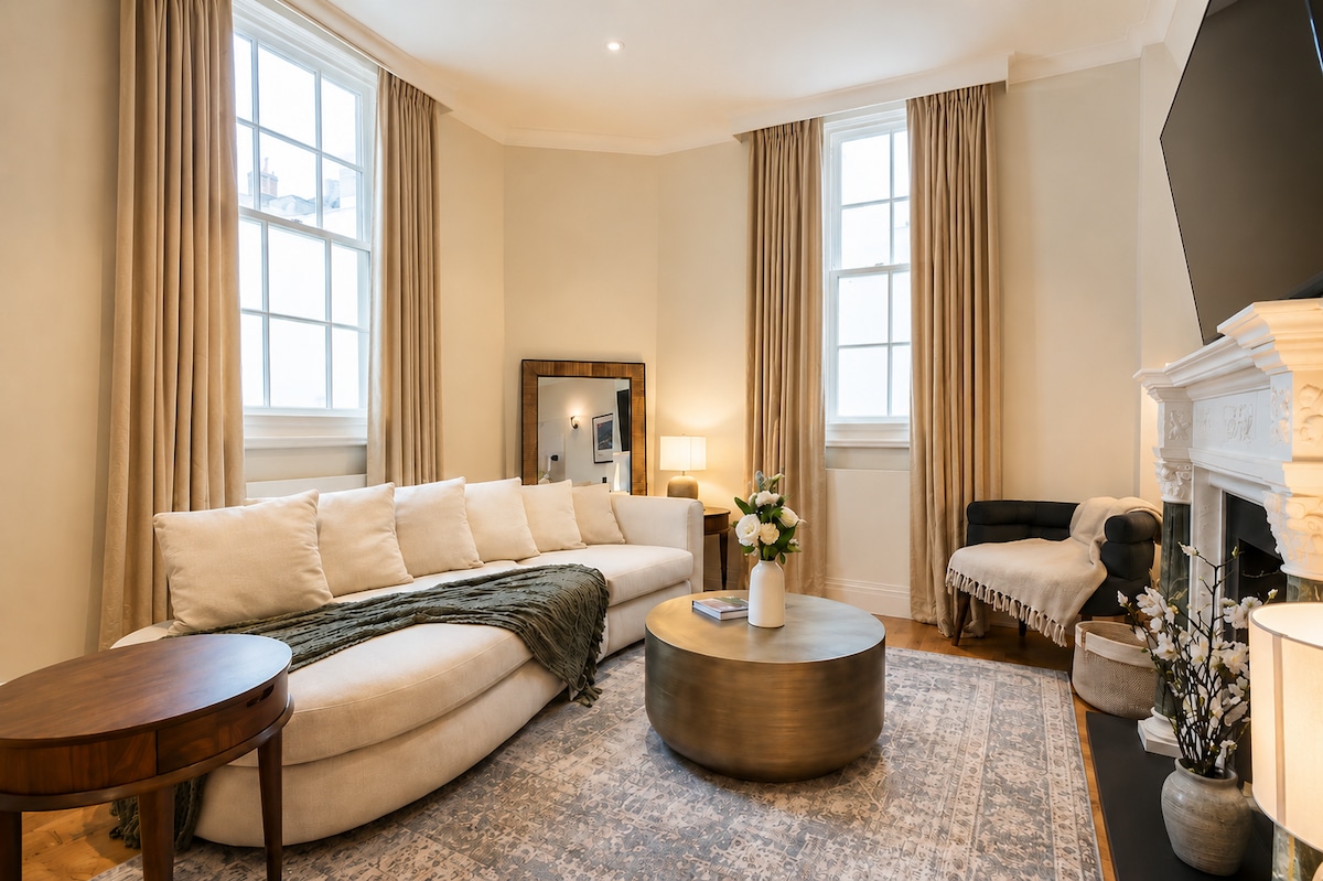 House Gregale Tite Street Chelsea: Luxury 4-Bedroom Apartment with Private Spa and Parking, Chelsea London