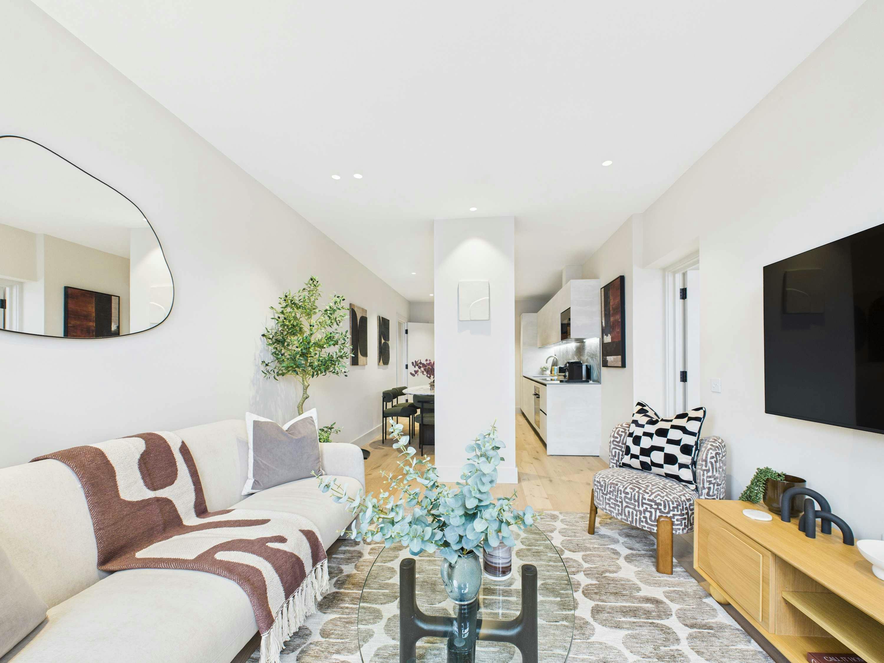 House Helm Rowan KingsCross: Luxury 2-Bedroom Apartment with Spa and Parking, Kings Cross London