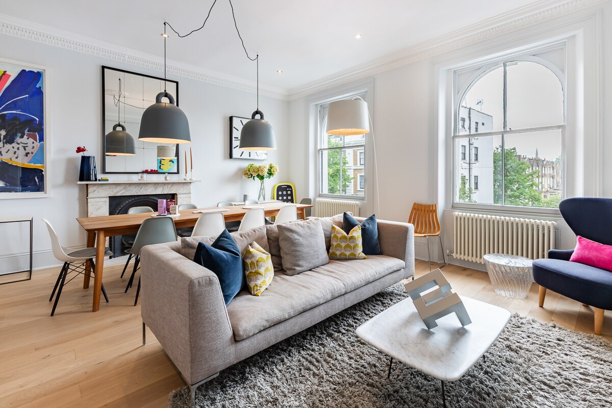 House Helm Rowan Notting Hill: Luxury 2-Bedroom Apartment with Spa and Private Parking, Notting Hill