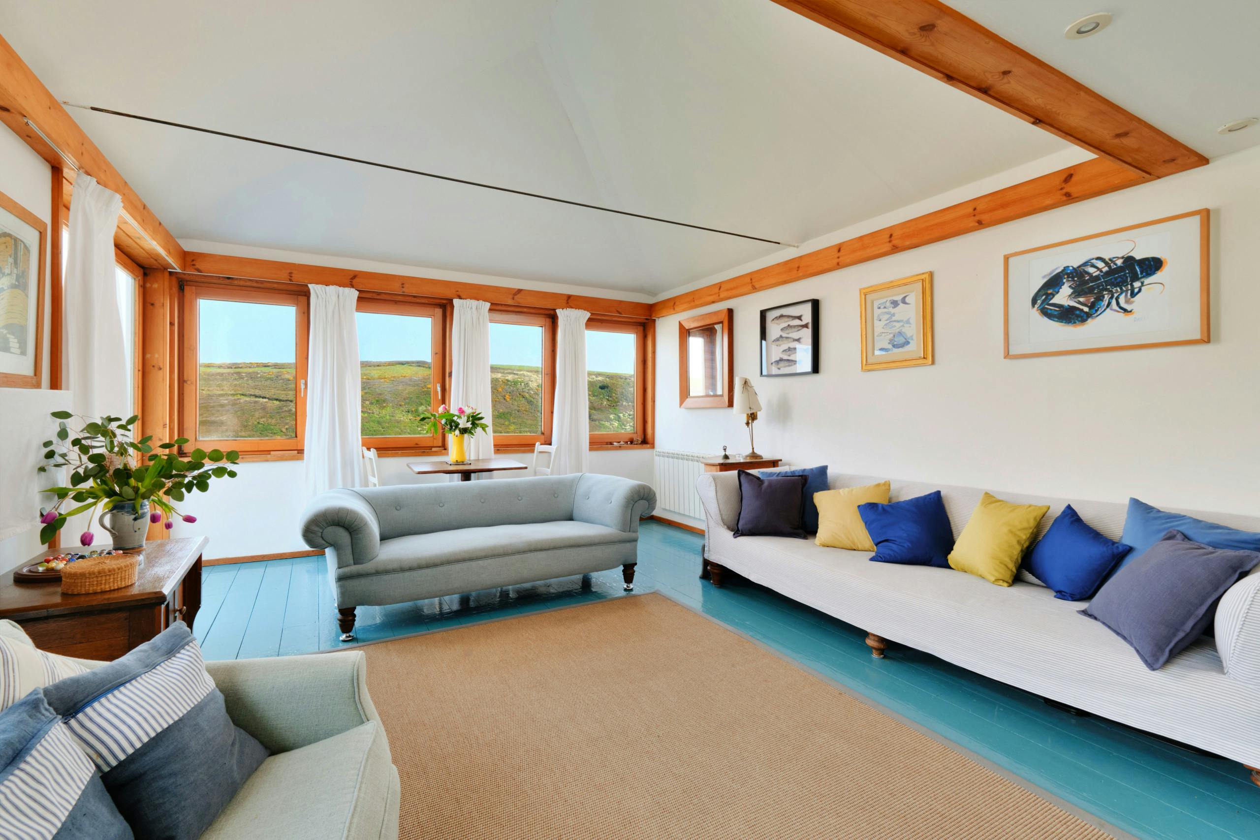 House Helm Rowan Trevose: Luxury 5-Bedroom House with Beachfront and Sea Views, Trevose Head