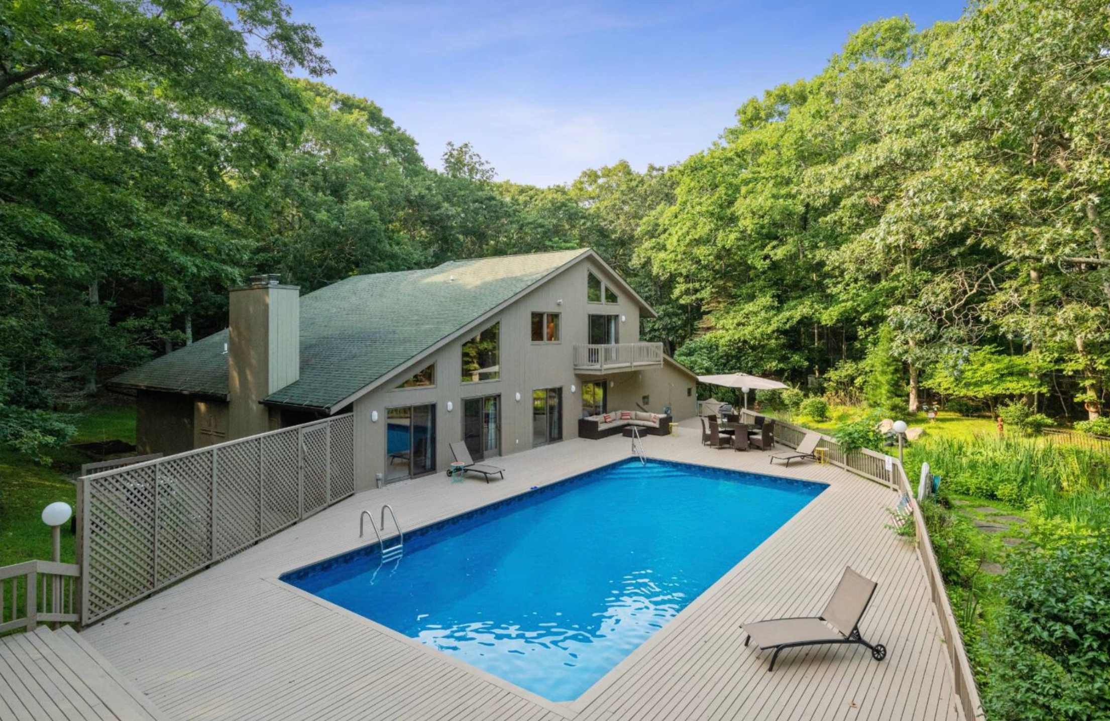 House Safran Hither Hills Montauk: Luxury 4-Bedroom Villa with Seaview and Fireplace, Montauk