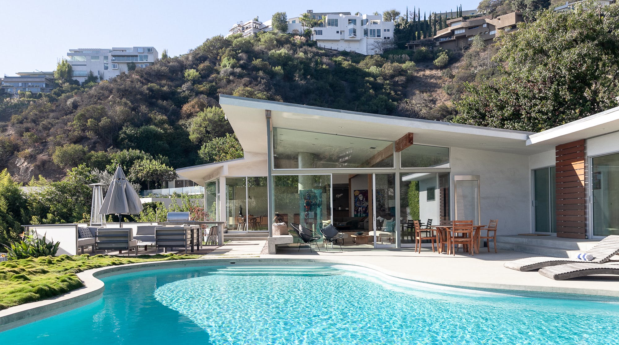 House Safran Lookout Laurel: Luxury 3-Bedroom Villa with Pool and Hot Tub, Laurel Canyon