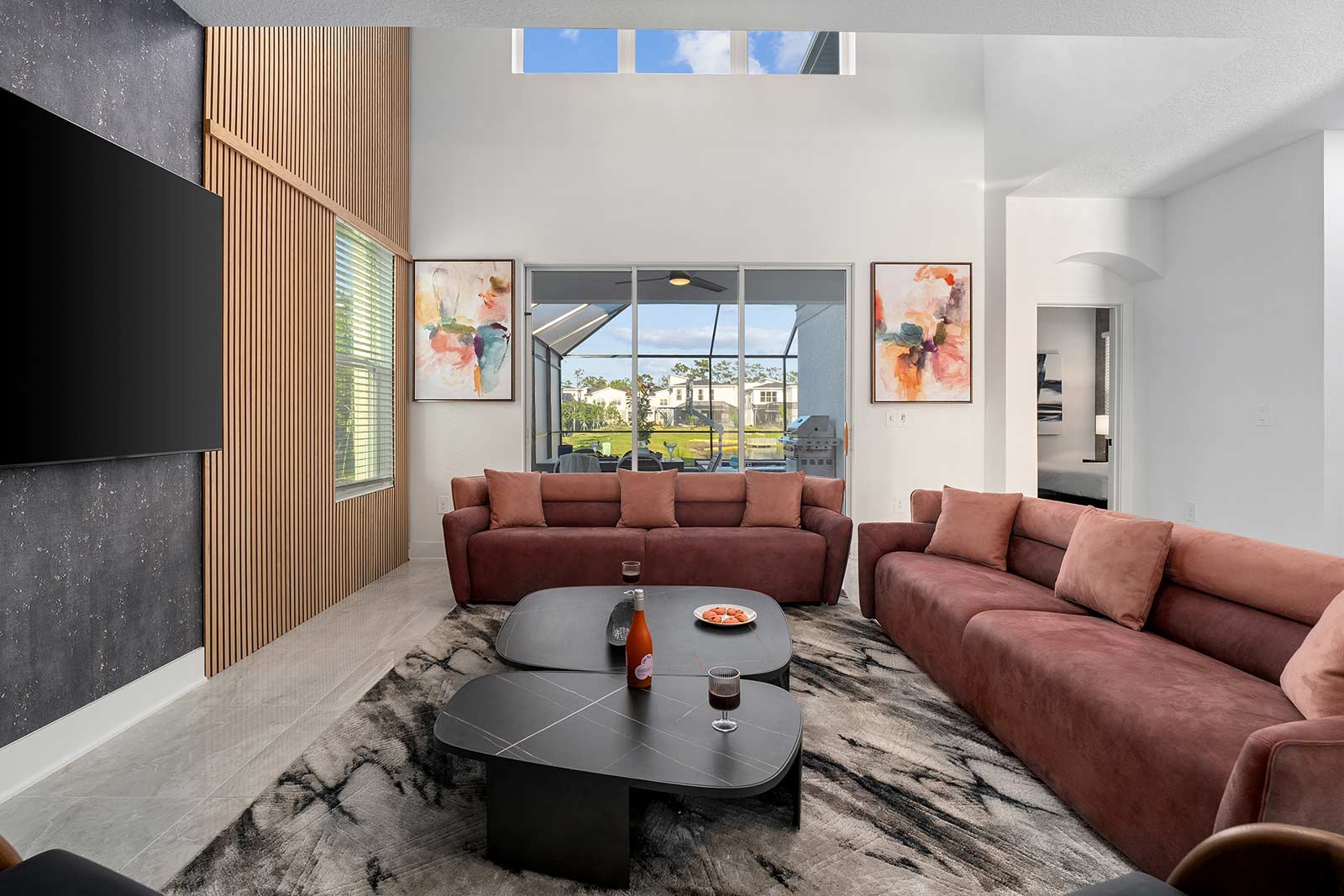 House Safran Maitland Orange: Luxury 6-Bedroom Villa with Pool and Hot Tub, Orange County Florida