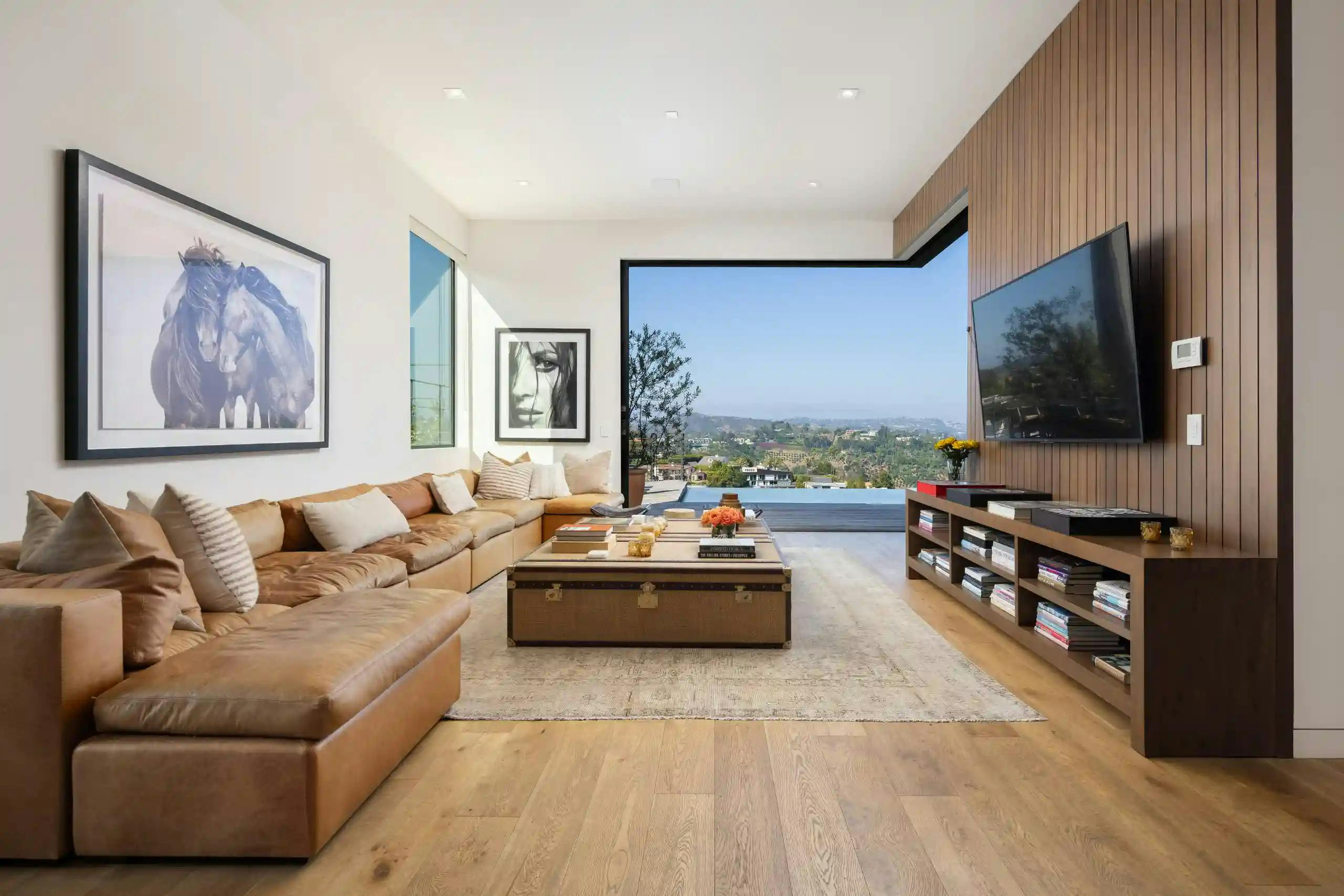 House Safran Mulholland Los Angeles: Luxury 6-Bedroom Villa with Pool and Spa, Bel Air