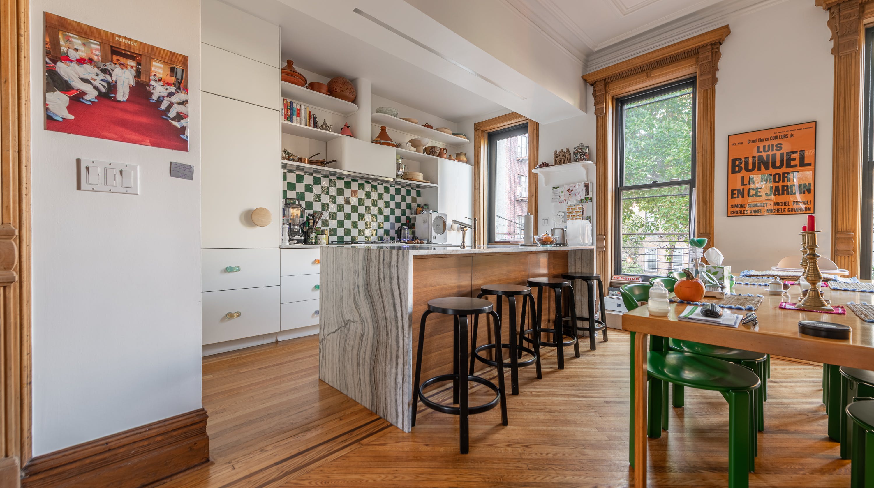 House Safran Nostrand Bedford: Spacious 3-Bedroom Townhouse with Spa and Air Conditioning, Bedford-Stuyvesant