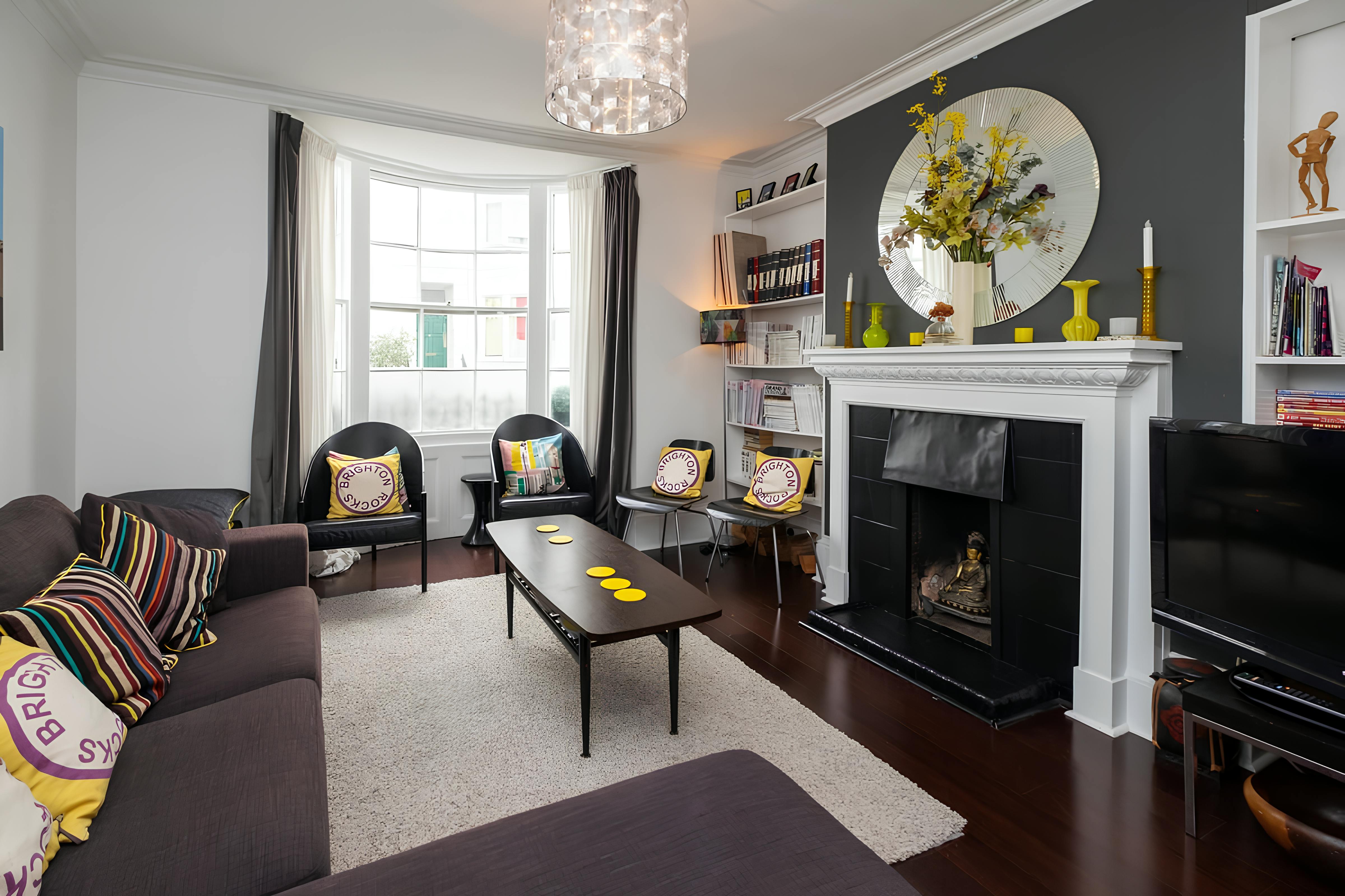 House Safran Rottingdean Brighton: Elegant 3-Bedroom Townhouse with Seaview and Spa in Brighton